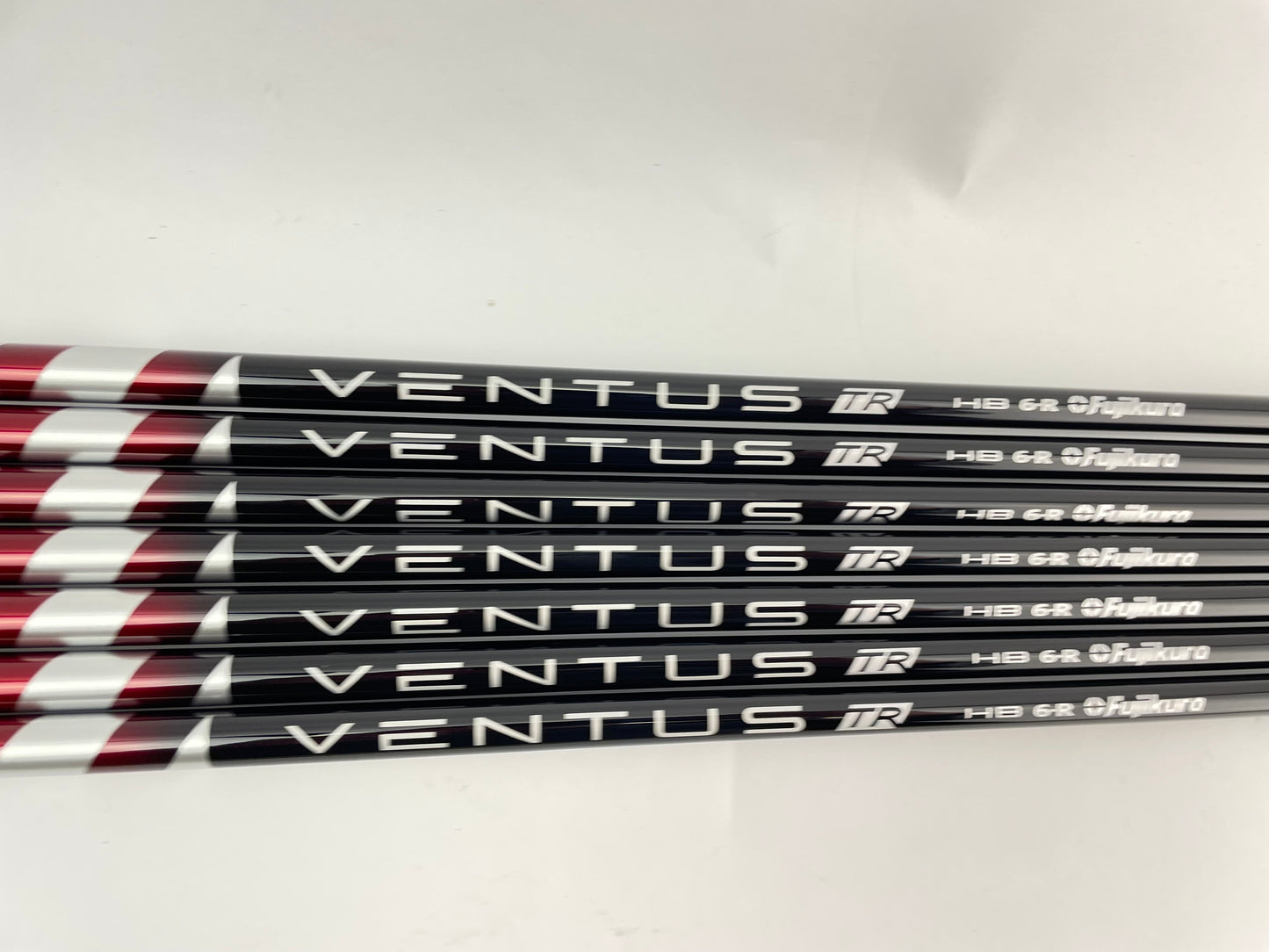 Fujikura Ventus Red HB Iron Shaft Set (7) 6R Regular Graphite 41.5 /0.370 /New