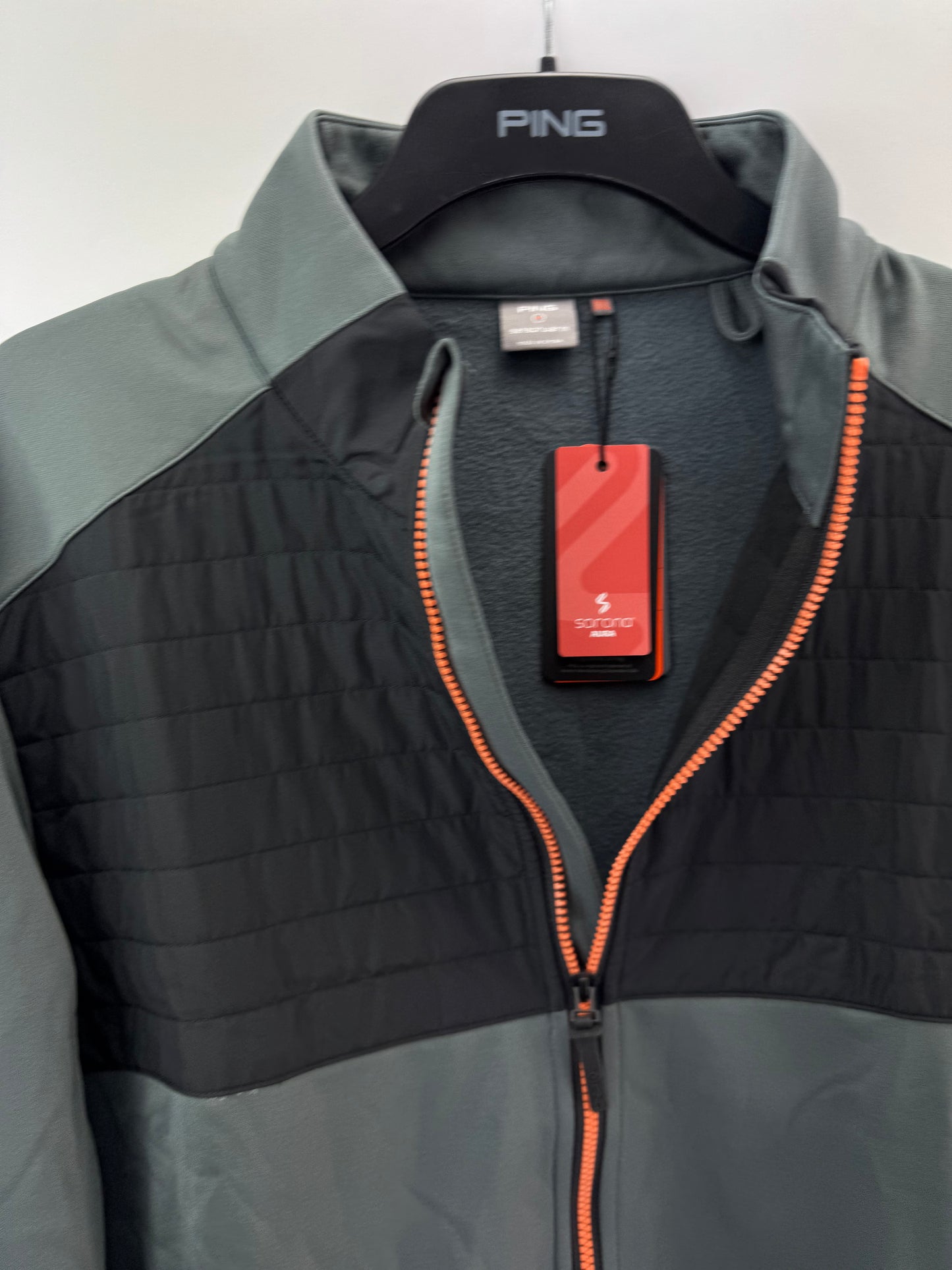 Ping Golf Jacket Firth Hybrid Full Zip Sensorwarm Mens UK XXL /New /24123