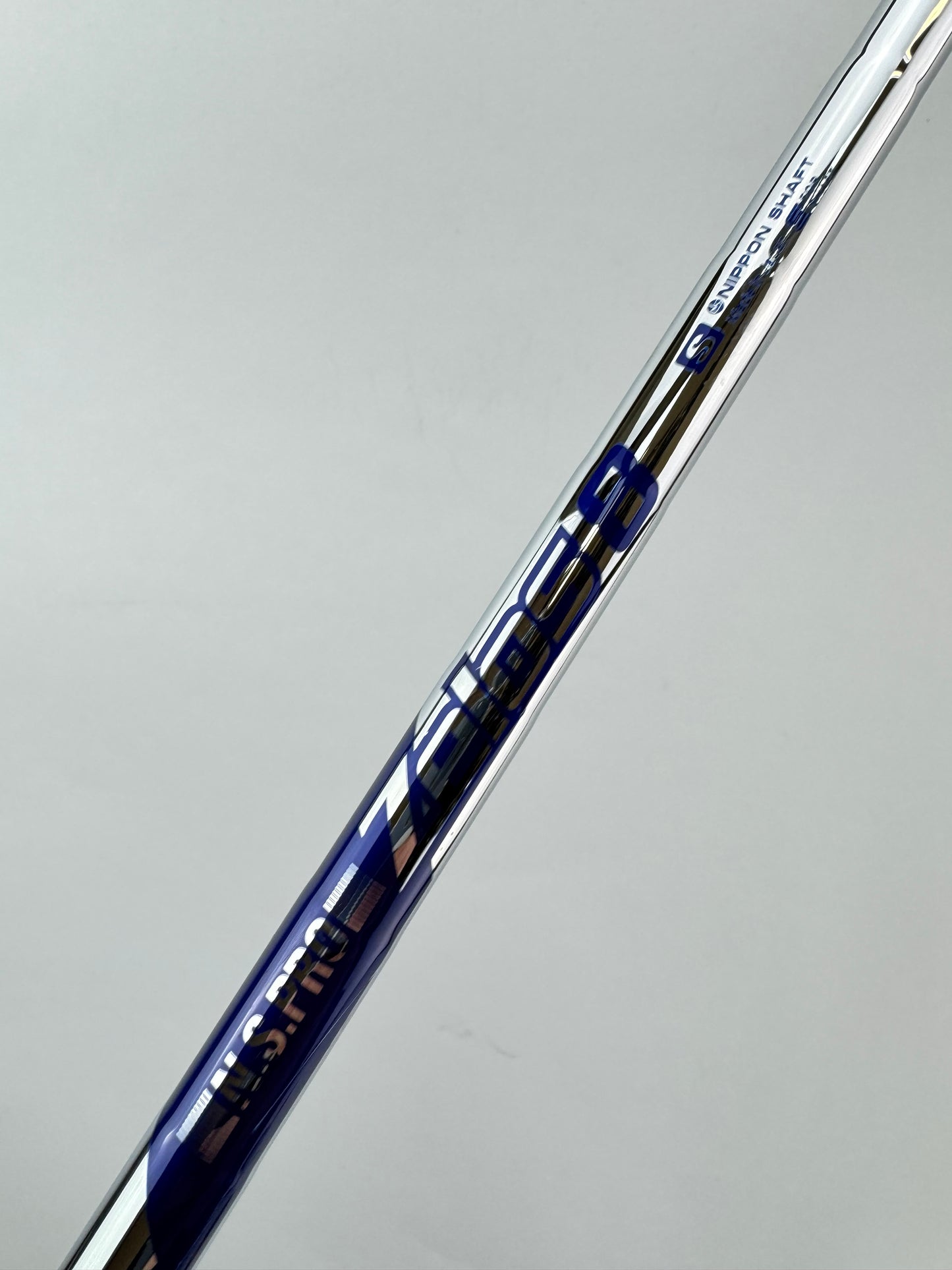 Nippon Zelos8 Iron Shaft Stiff Flex Steel 36” /Lamkin /0.355 Tapered /23606