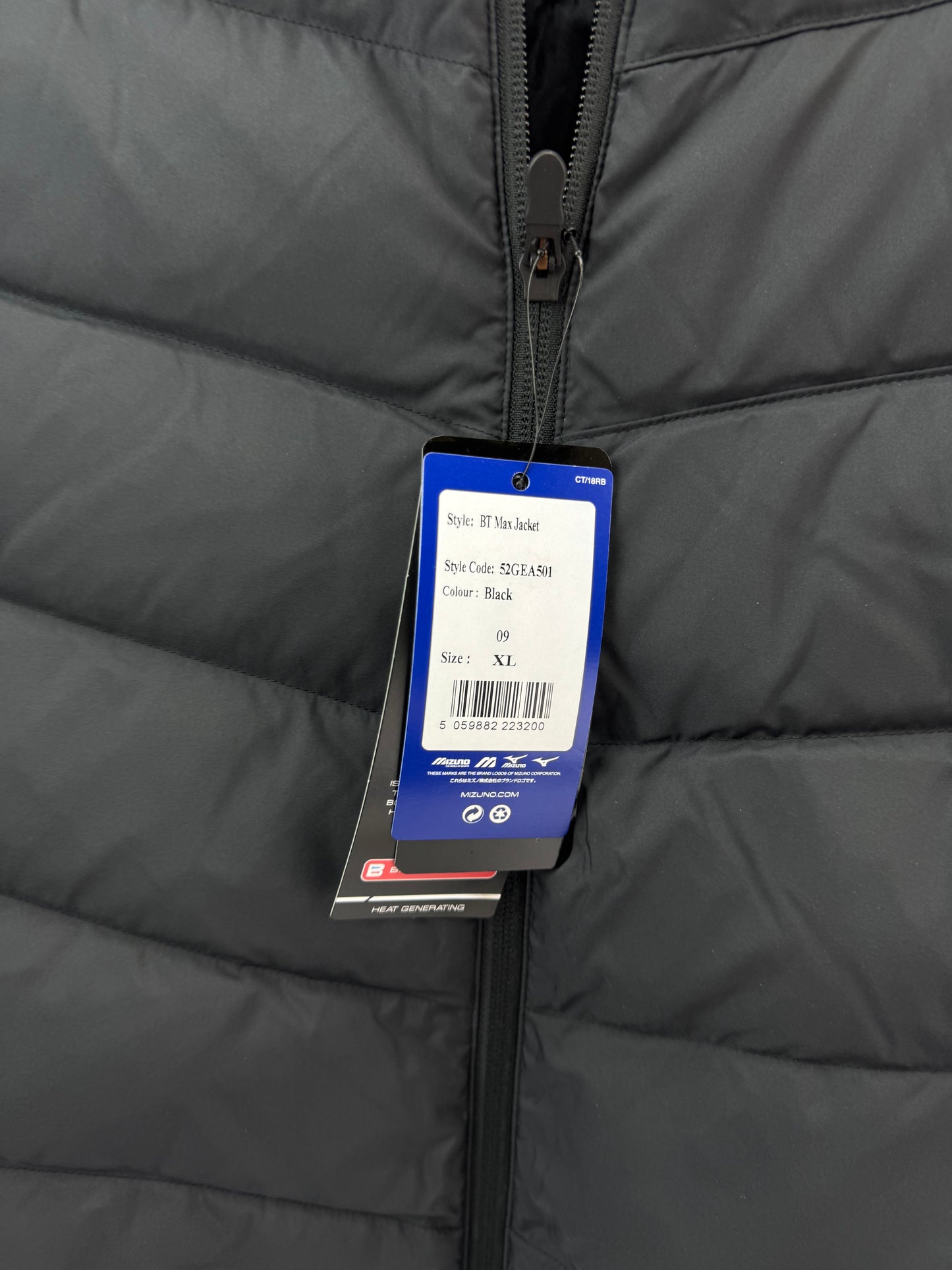 Mizuno Golf Hybrid Jacket Breath Thermo Max Padded Insulated UK XL /New/23711