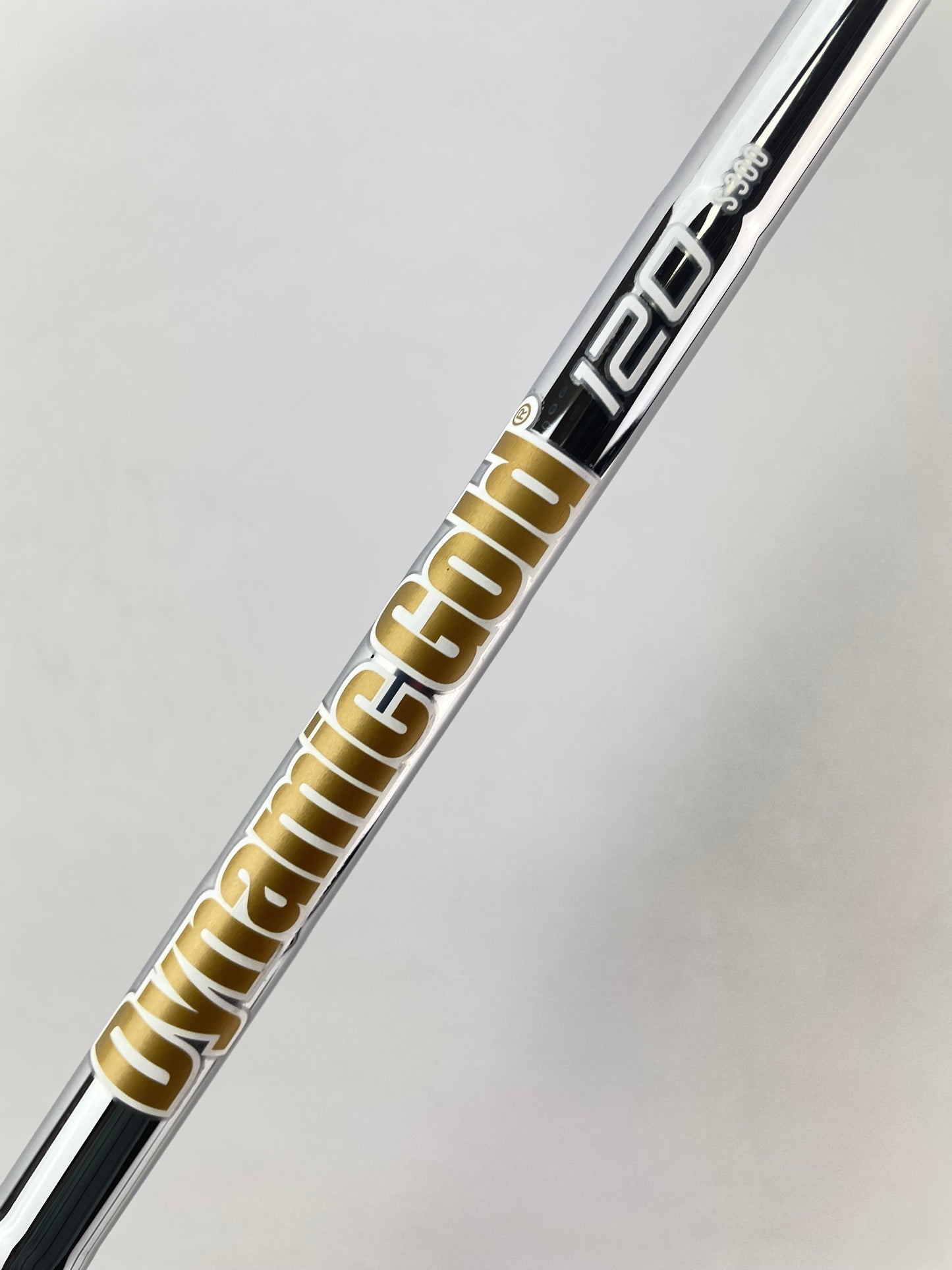 Dynamic Gold 120 Iron Shaft S300 Stiff Flex Steel 35.75” /0.355 Tapered /24521