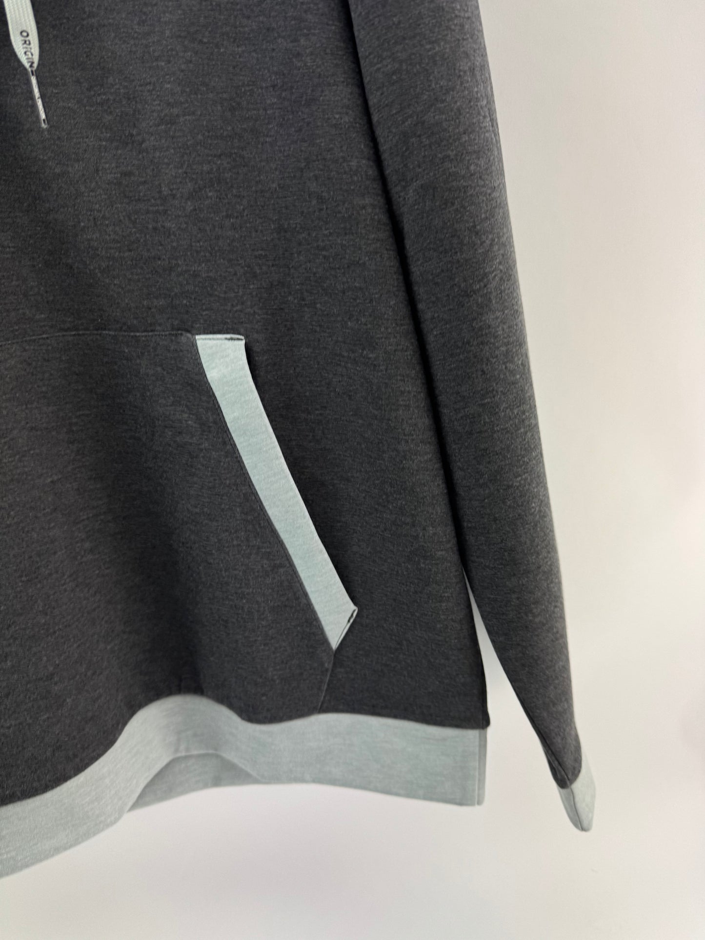 Original Penguin Golf Colour Block Hoodie UK Large /Grey /New /24156