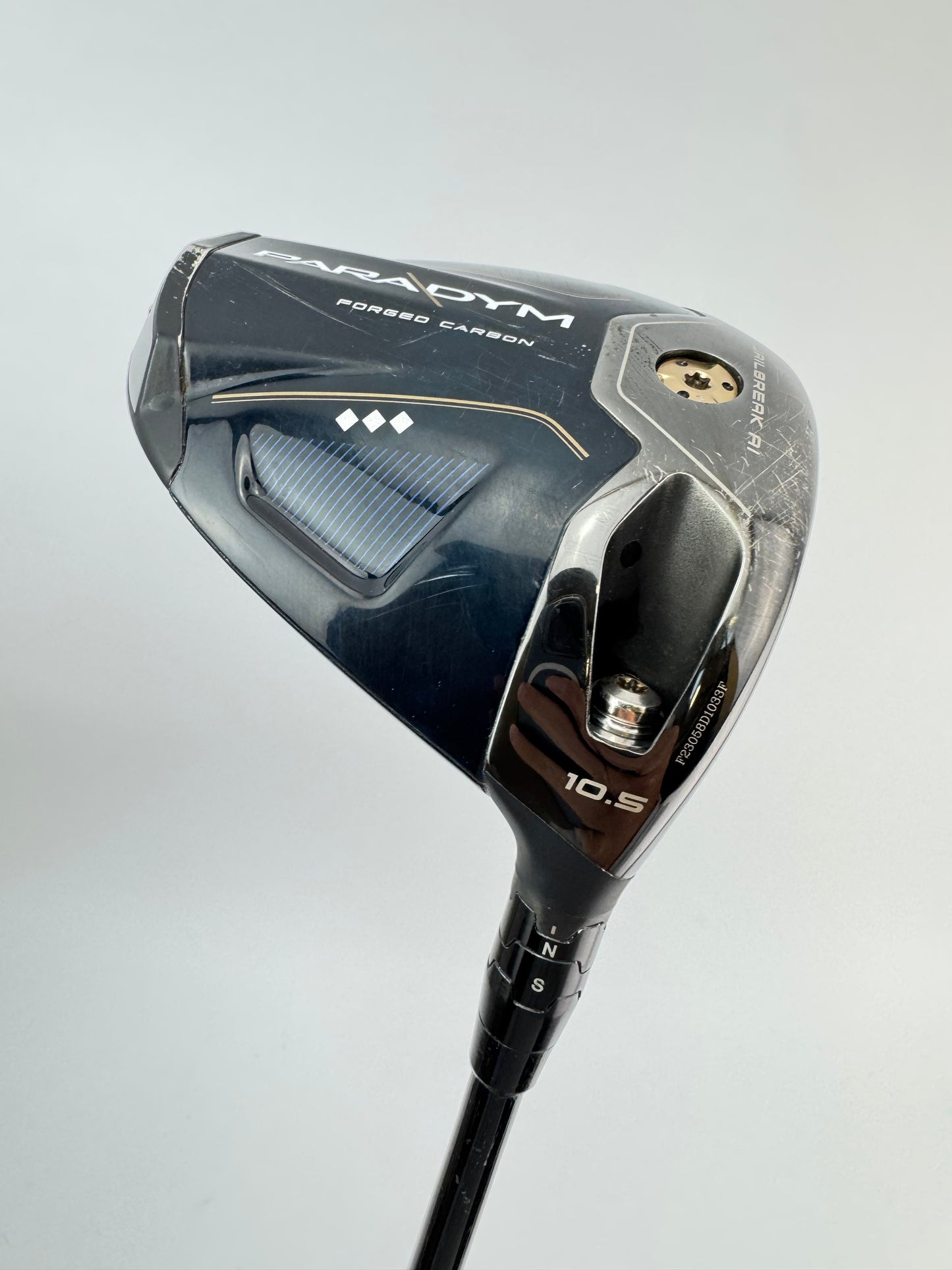 Callaway Paradym Driver Triple Diamond 10.5* Accra FX M5 X Flex Graphite /28549