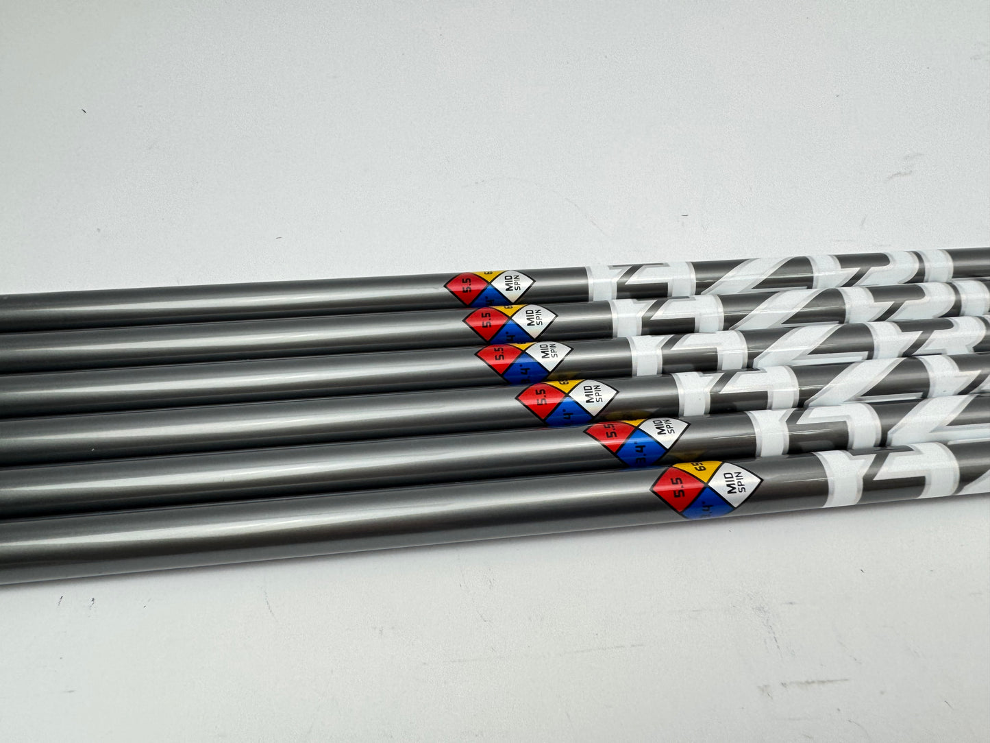 Project X Hzrdus Iron Shaft Set (6) 5.5 Regular Graphite 0.355 Tapered /24585