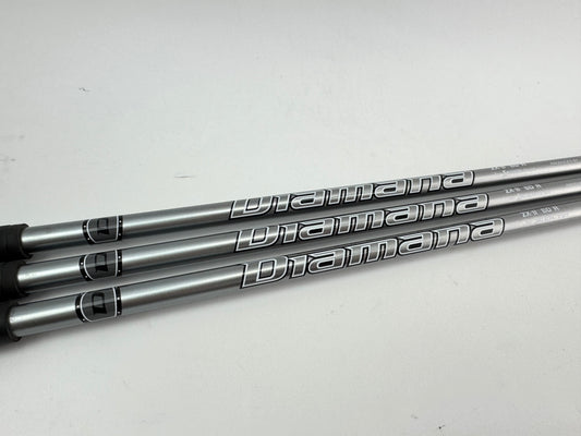 Mitsubishi Diamana Wedge Shaft Set (3) ZX-II Regular Graphite +1/2” /0.355/26438