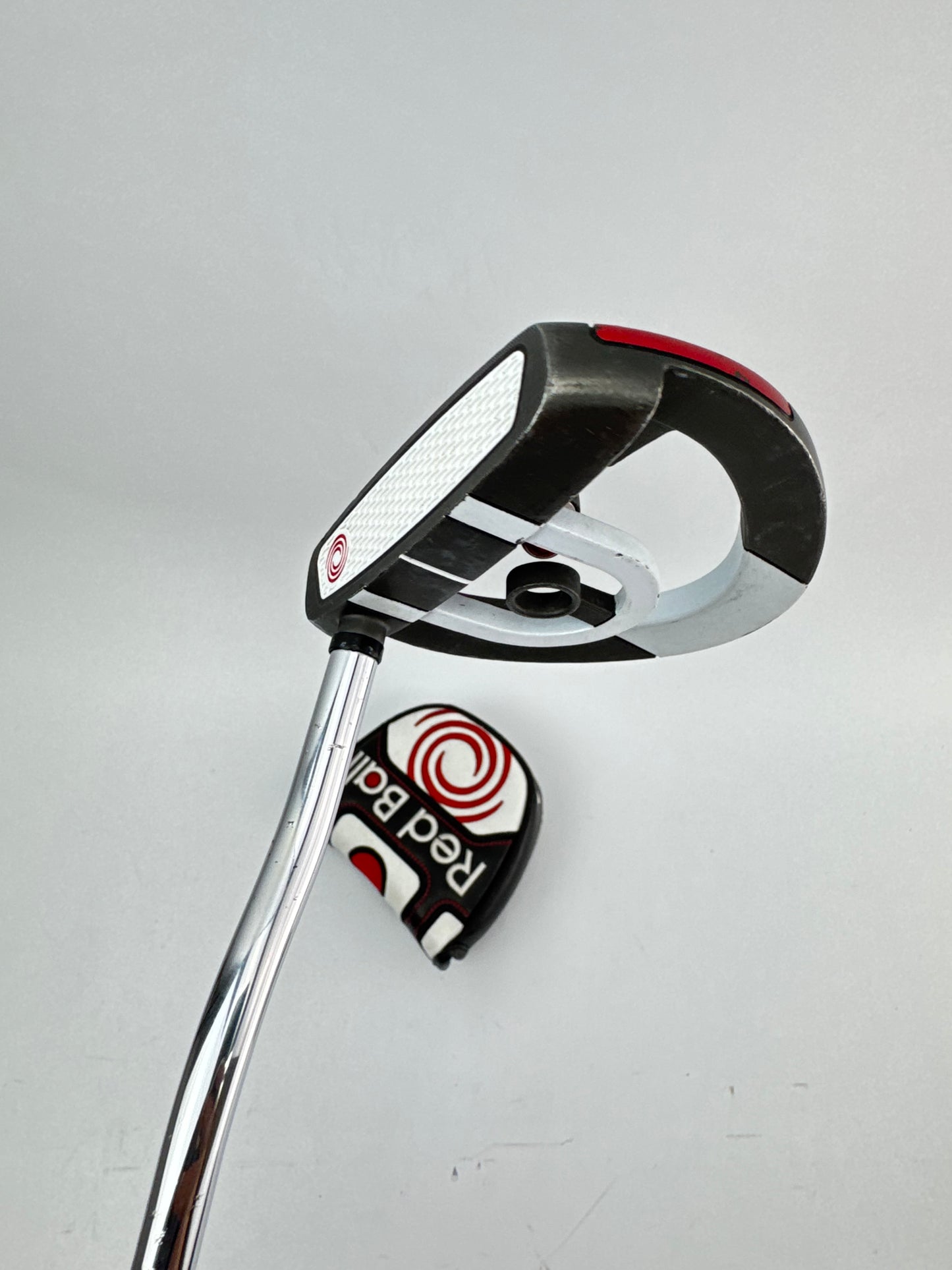 Odyssey Red Ball Putter Mallet 34” Face Balanced /Right Handed /Headcover /24621