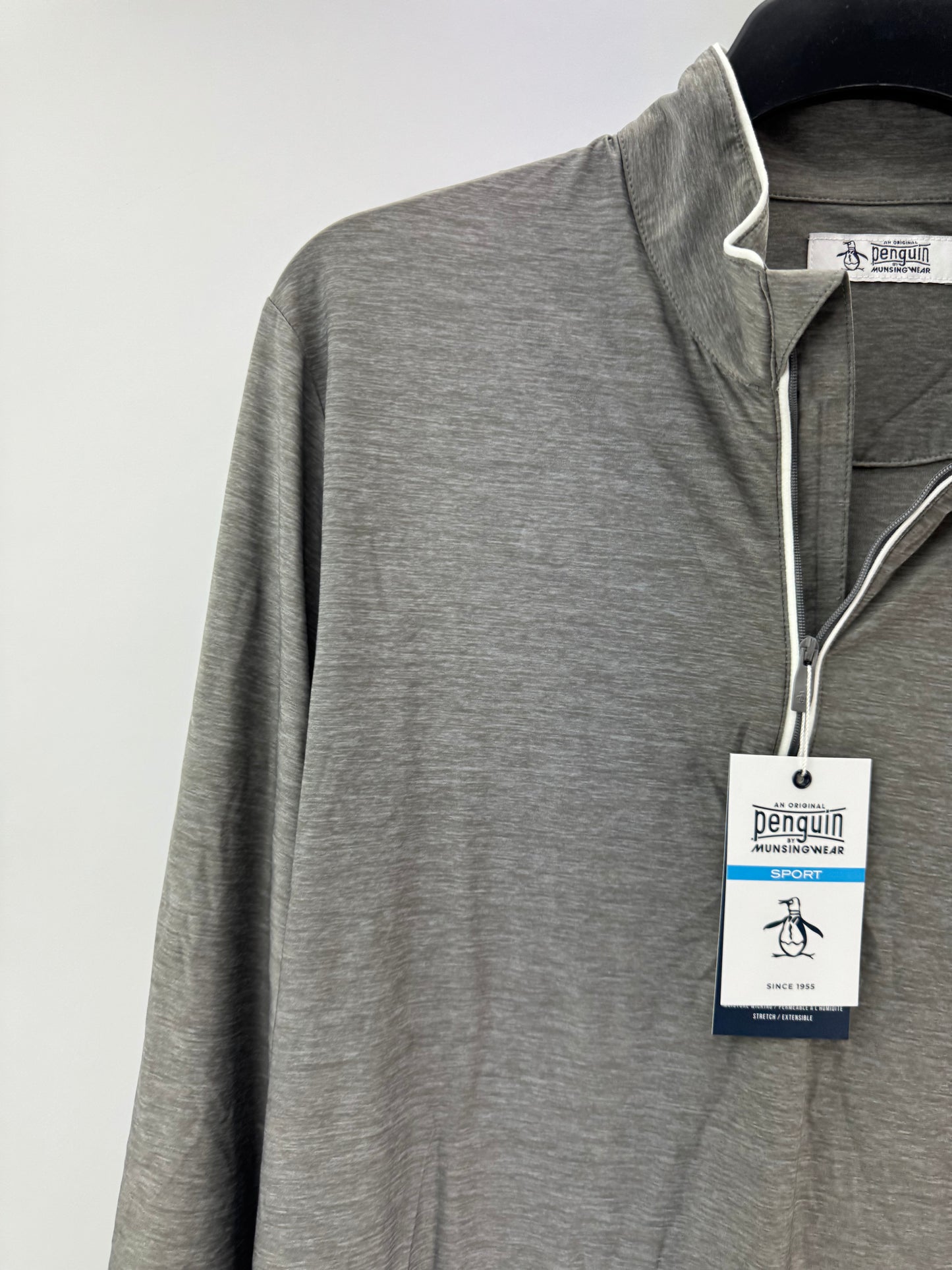 Original Penguin Golf Performance 1/4 Zip Earl Pullover Lightweight UK XL /25223