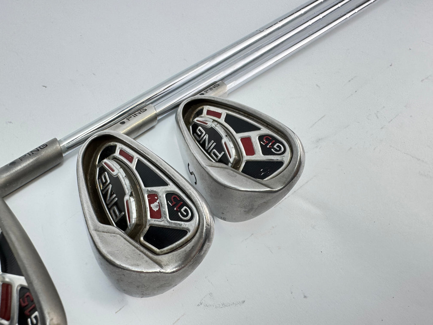Ping G15 Wedge Set PW/GW/SW Black Dot Regular Steel /New Grips /26996