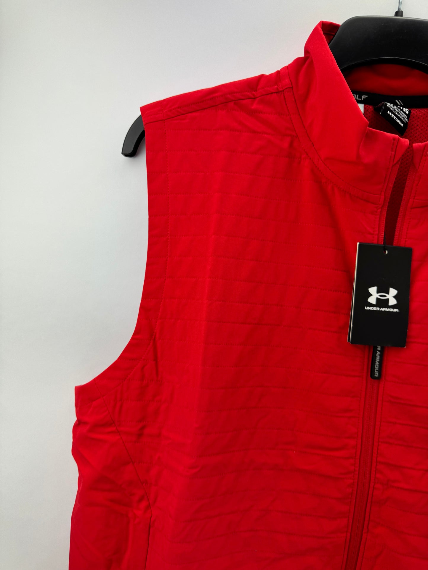 Under Armour Drive Pro Storm Gilet Lightweight Insulated UK XL /Red /24974
