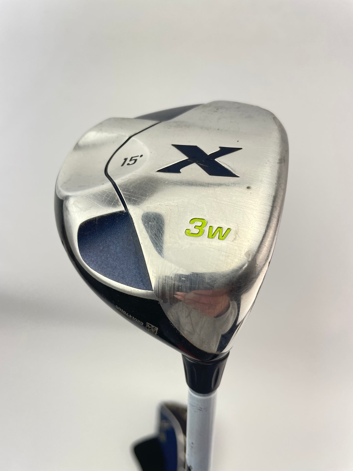 Callaway X 3 Wood 15* Stiff Flex Graphite /Right /New Grip /Headcover /24645