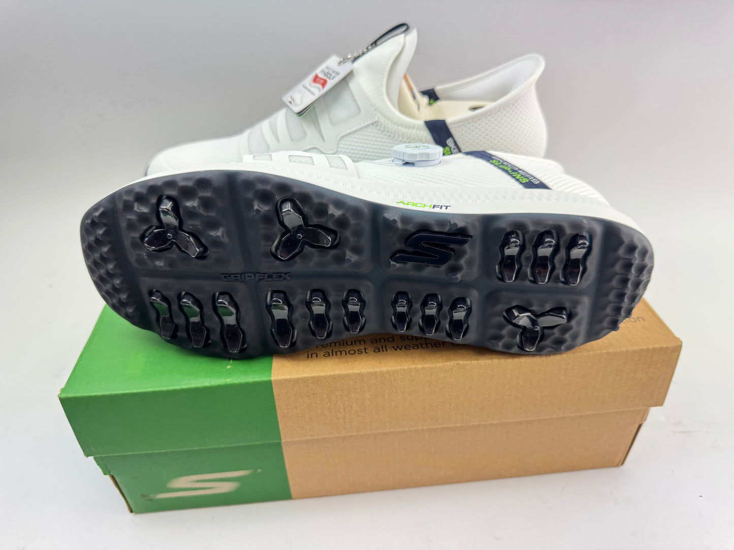Skechers Go Golf Elite 5 Slip In Golf Shoes Waterproof Twist Fit /UK 11 /24144