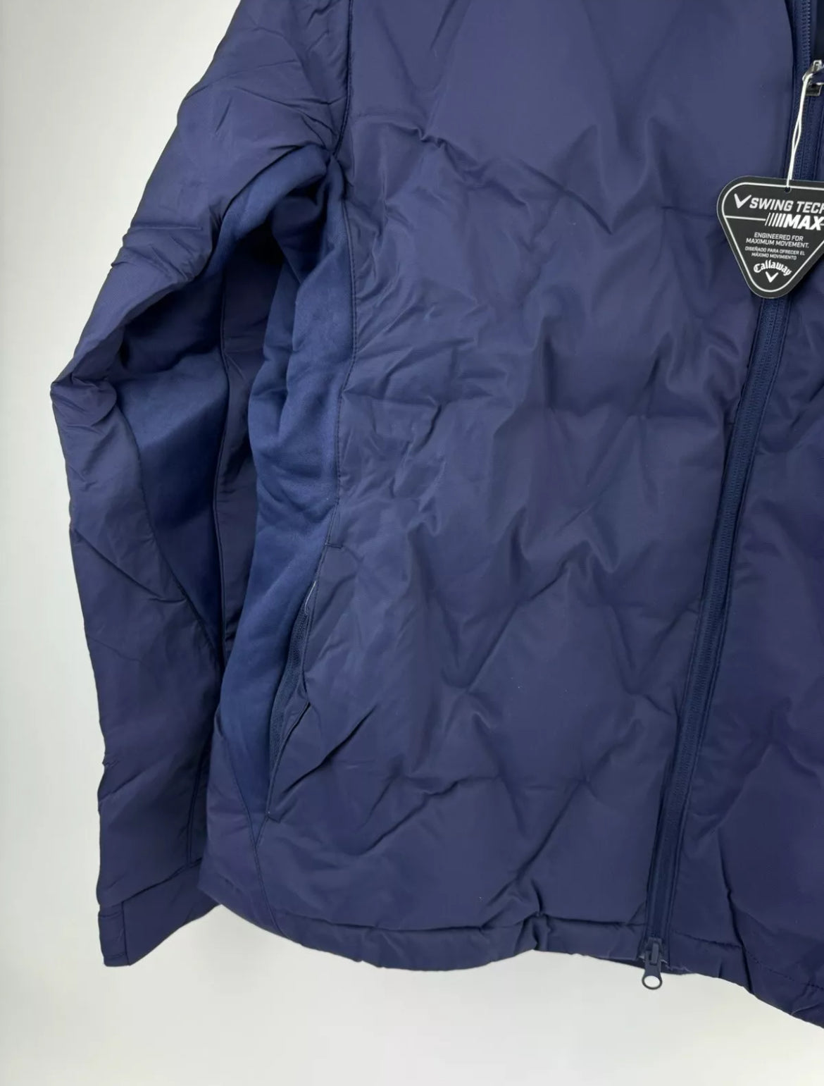 Callaway Thermal Puffer Jacket Welded Chev 2024 /Navy /Mens UK S /New /19863