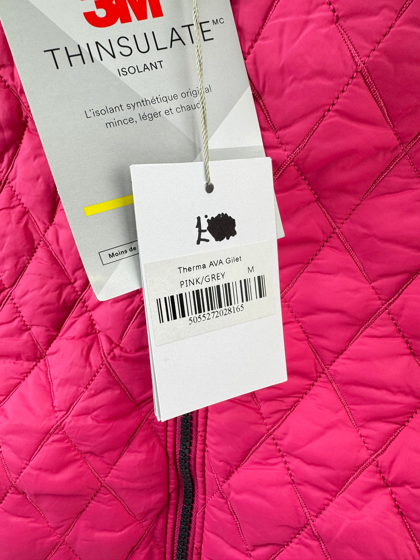 Proquip Golf Womens Gilet Therma Ava /Full Zip /Size UK M (10) New /22368