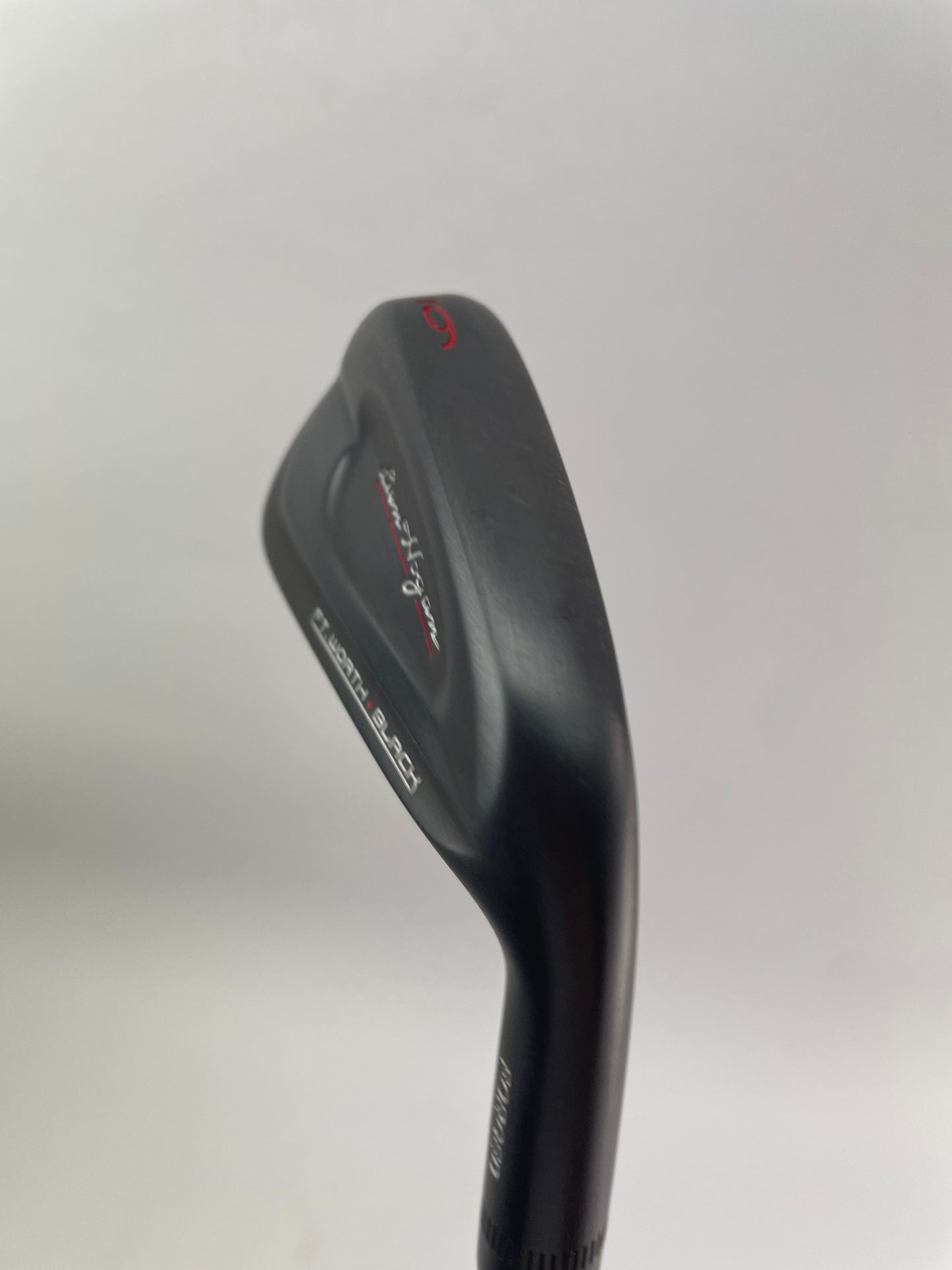 Ben Hogan FT Worth Black 6 Iron Forged Dynamic Gold X Flex Steel/Right/24768