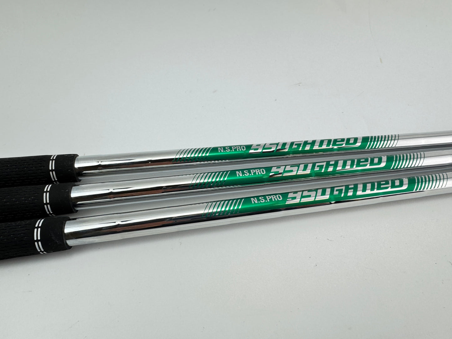 Nippon Neo Wedge Shaft Set (3) 950GH Stiff Flex Steel 0.355 Tapered /Grips/28043