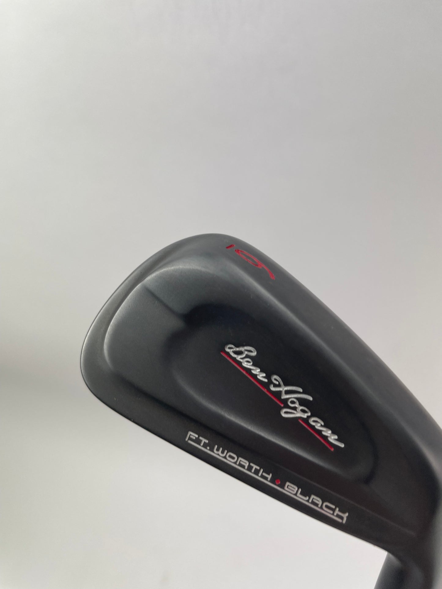Ben Hogan FT Worth Black 6 Iron Forged Dynamic Gold X Flex Steel/Right/24768
