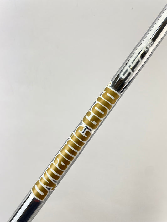Dynamic Gold 95 Iron Shaft R300 Regular Flex Steel 35.75” /0.355 Tapered /23570