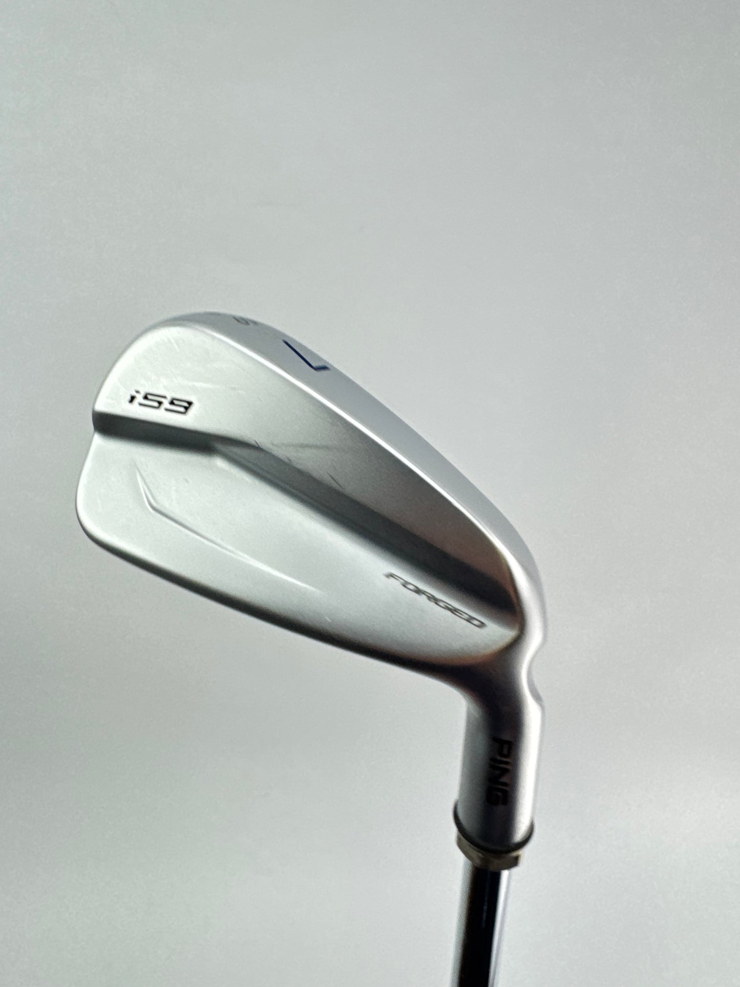 Ping i59 7 Iron Blue Dot AWT 2.0 Regular Flex Steel +1/2” /New Grip /Demo /23612