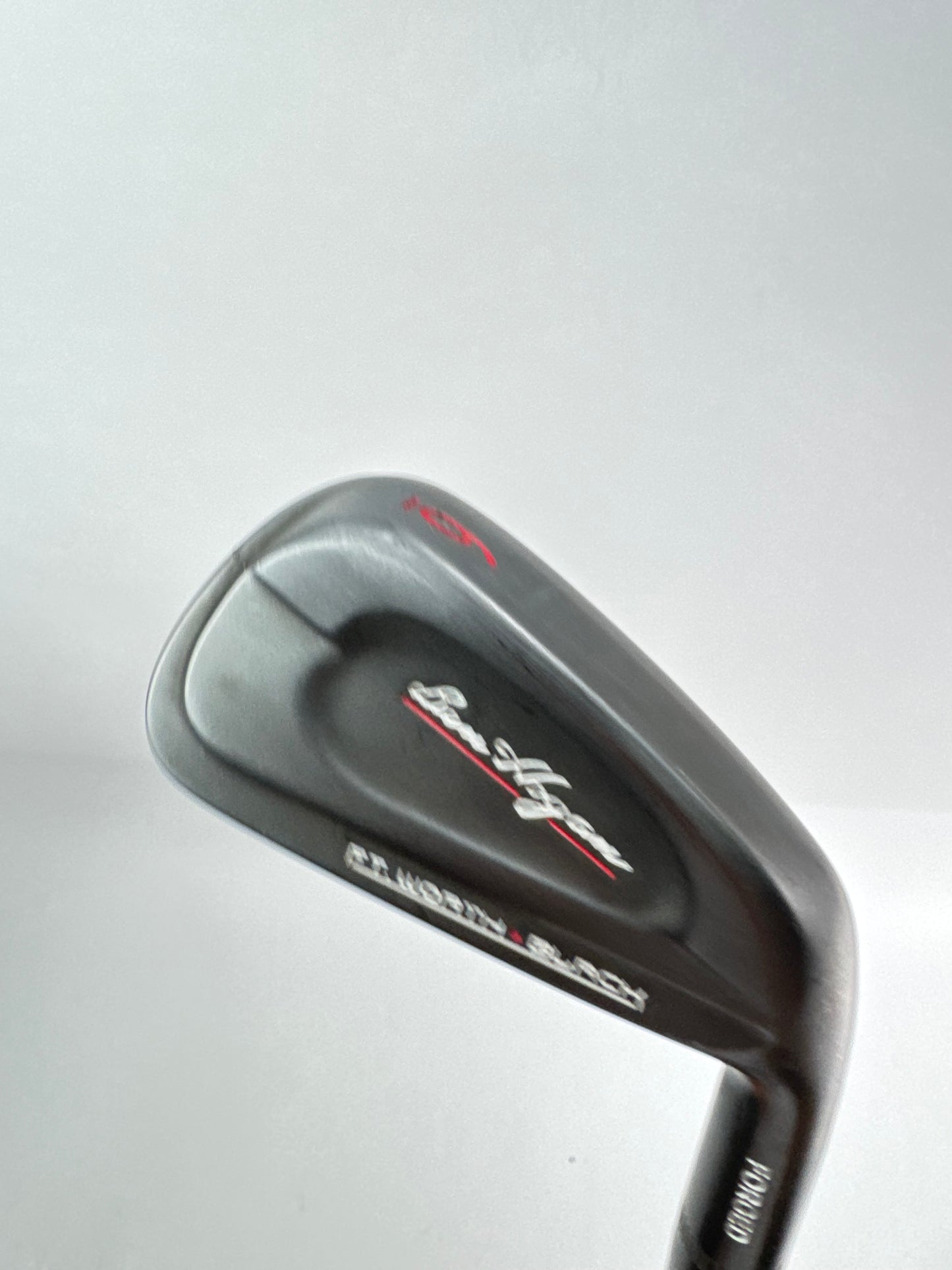 Ben Hogan FT Worth Black 6 Iron Forged KBS Tour-V 120 X Flex Steel/Right/25272