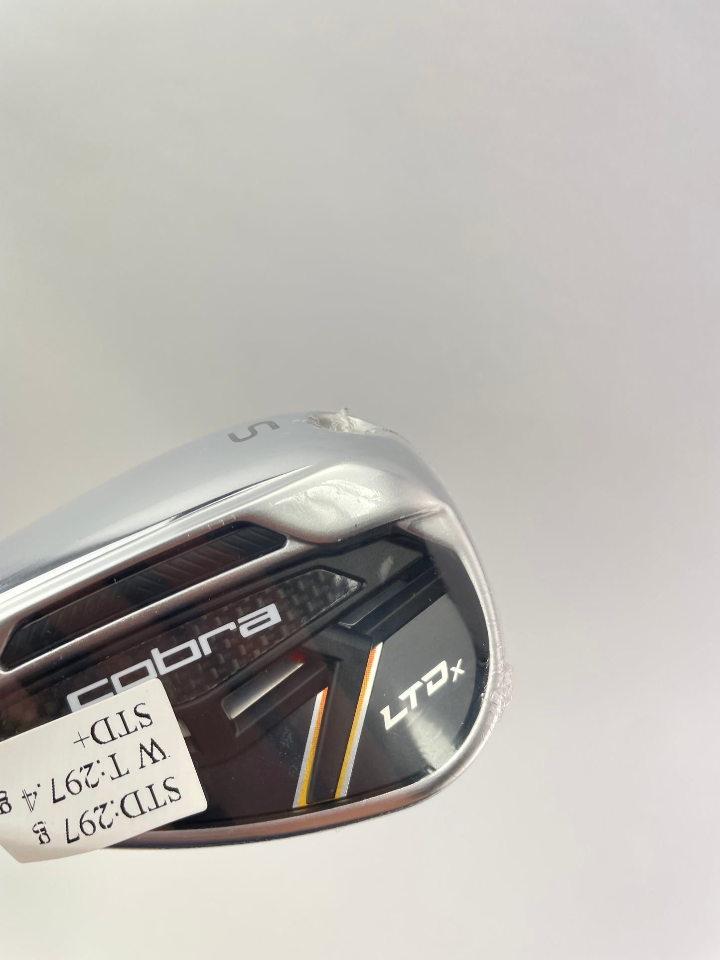 Cobra LTDX Sand Wedge Left Handed KBS Tour 90 Stiff Flex Steel /Brand New /24895