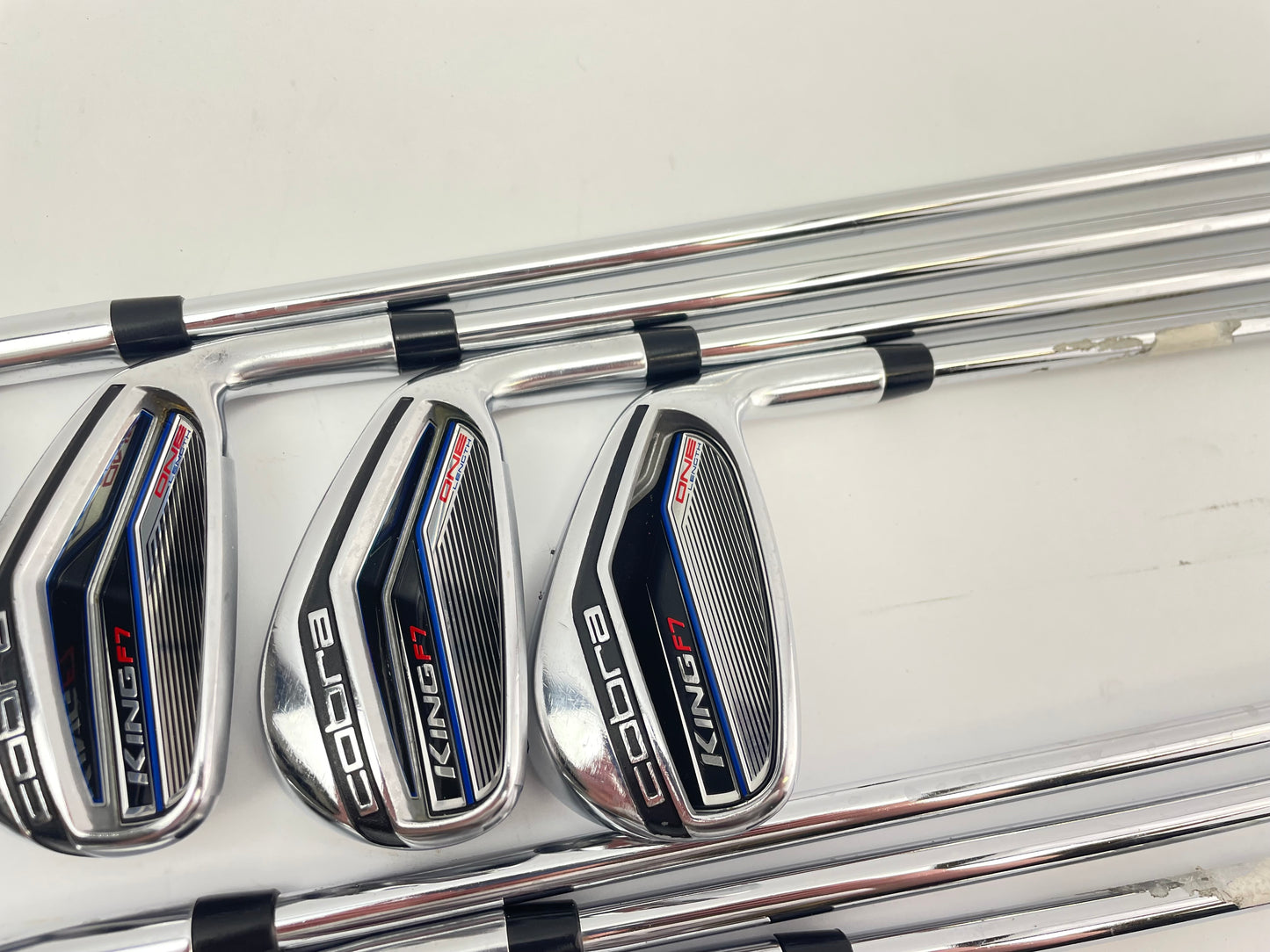 King Cobra F7 One Length Irons 5-PW+GW Regular Flex Steel /Right /Lamkin /26816
