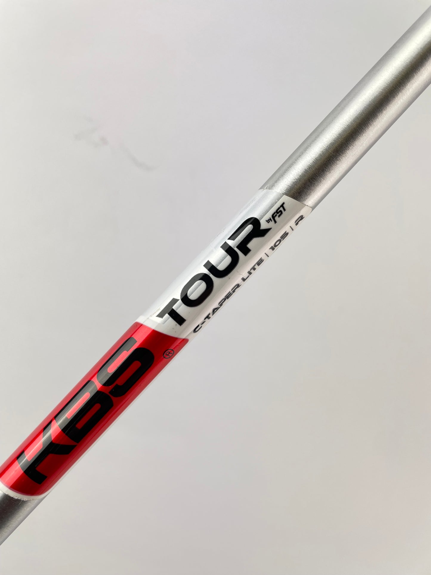 KBS Tour C-Taper Iron Shaft 105 Regular Flex Steel 35.25” /0.355 Tapered /23214