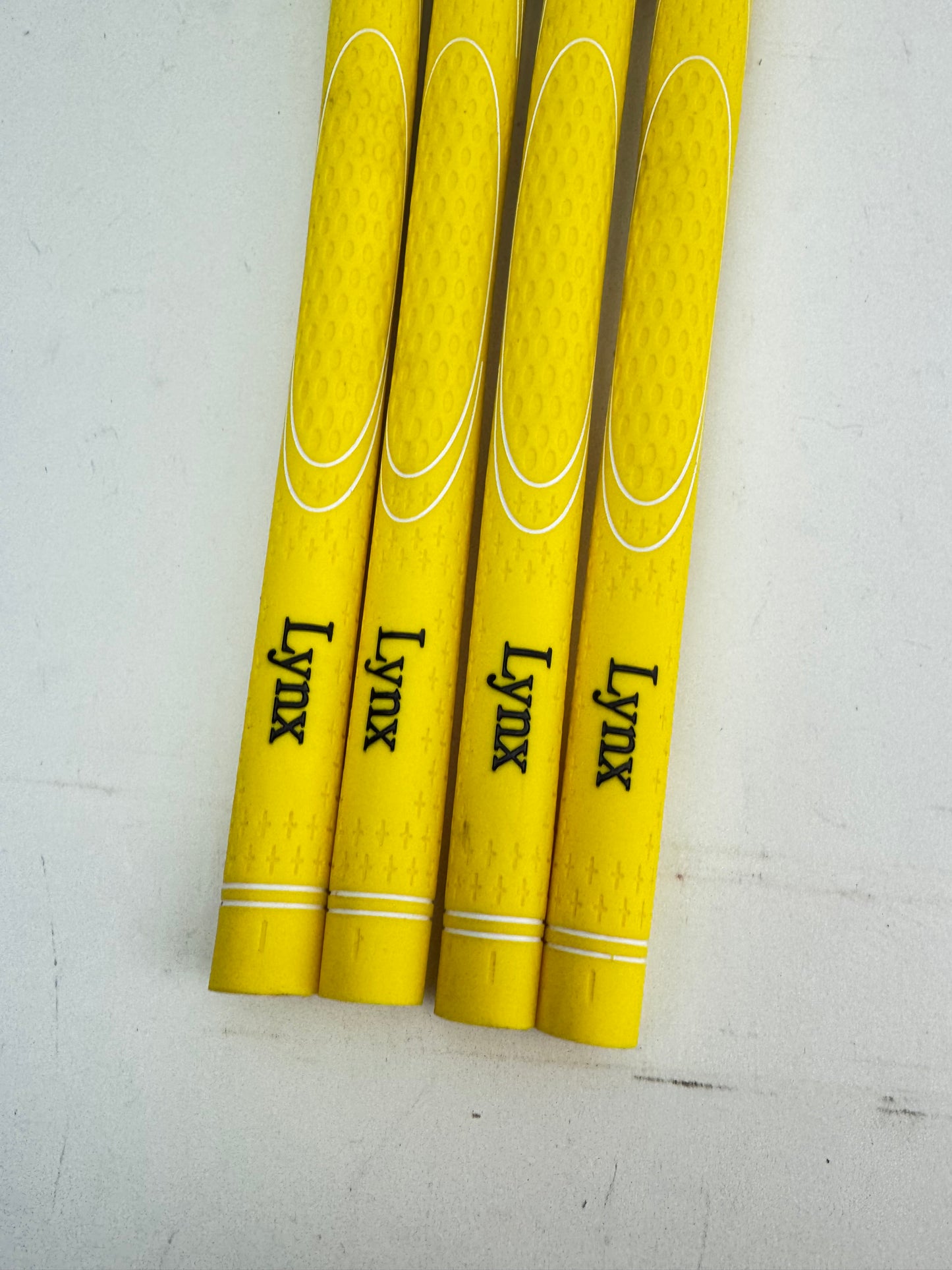 Lynx Mens Golf Grips (4) Standard /Yellow/Black /New /22071