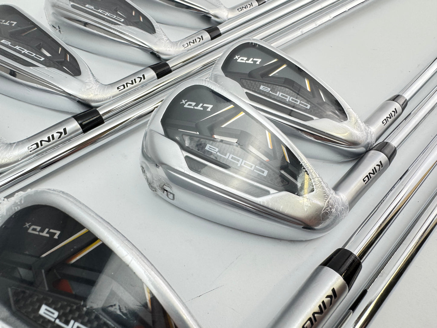 Cobra LTDx Irons Left Handed 4-PW+GW+SW KBS Tour 90 Regular Steel /New /24704