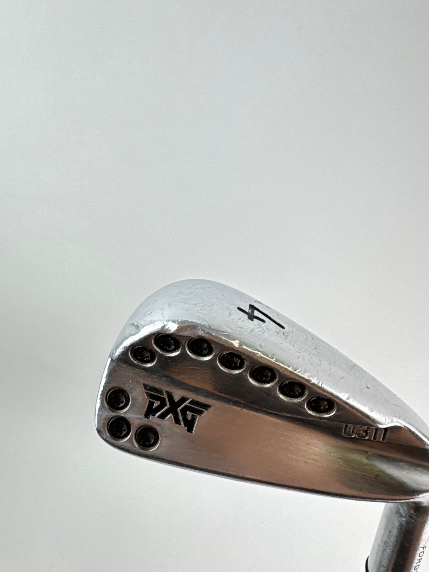 PXG 0311 4 Iron Forged Mitsubishi MMT Stiff Graphite /Right /New Shaft /25980