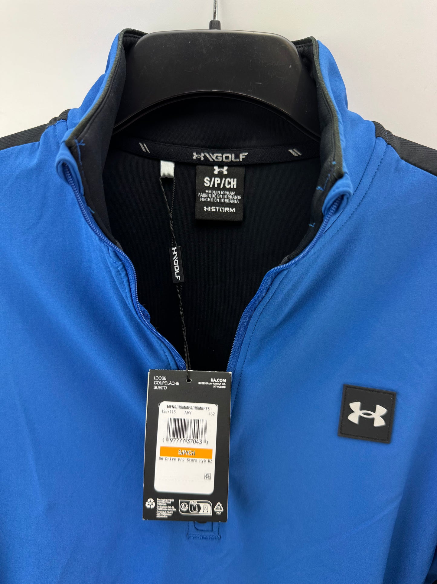 Under Armour Drive Pro Pullover Storm Hybrid 1/2 Zip UK Small /New /24232