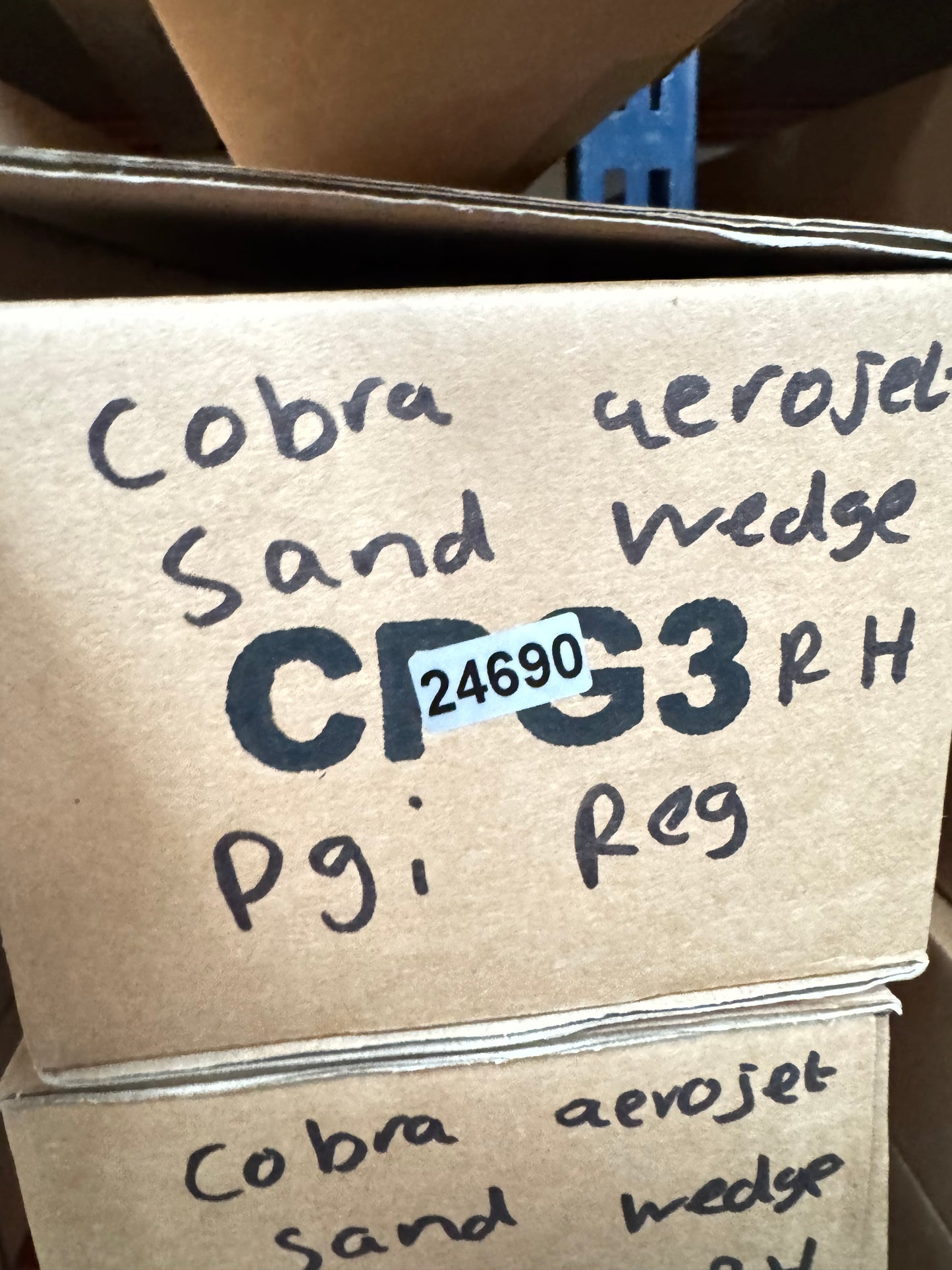 Cobra Aerojet Sand Wedge 54* KBS PGI 75 Regular Flex Graphite /Right /New /24690