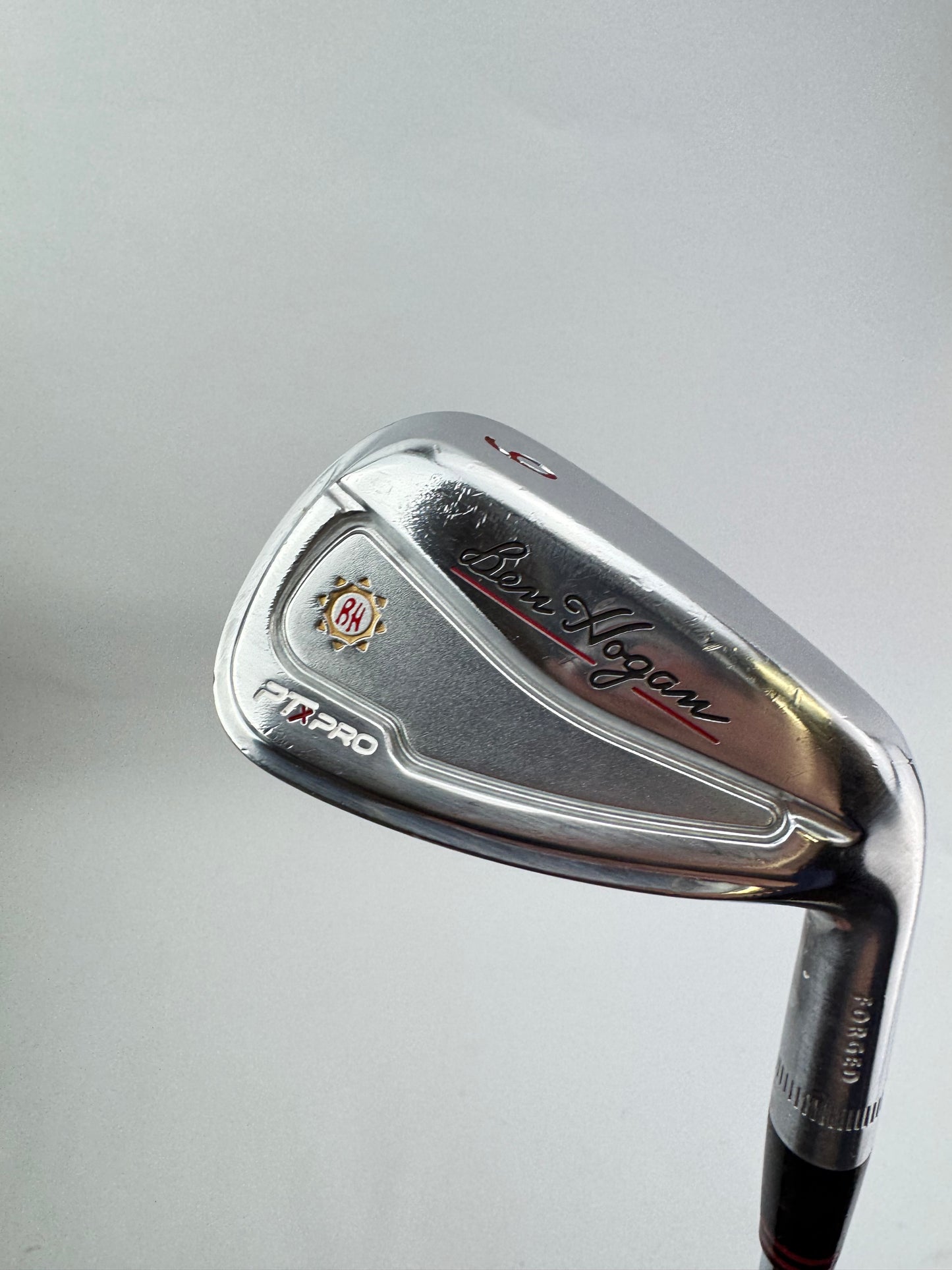 Ben Hogan PTx Pro 9 Iron Forged KBS Tour-V 110 Stiff Flex Steel /Right /23218