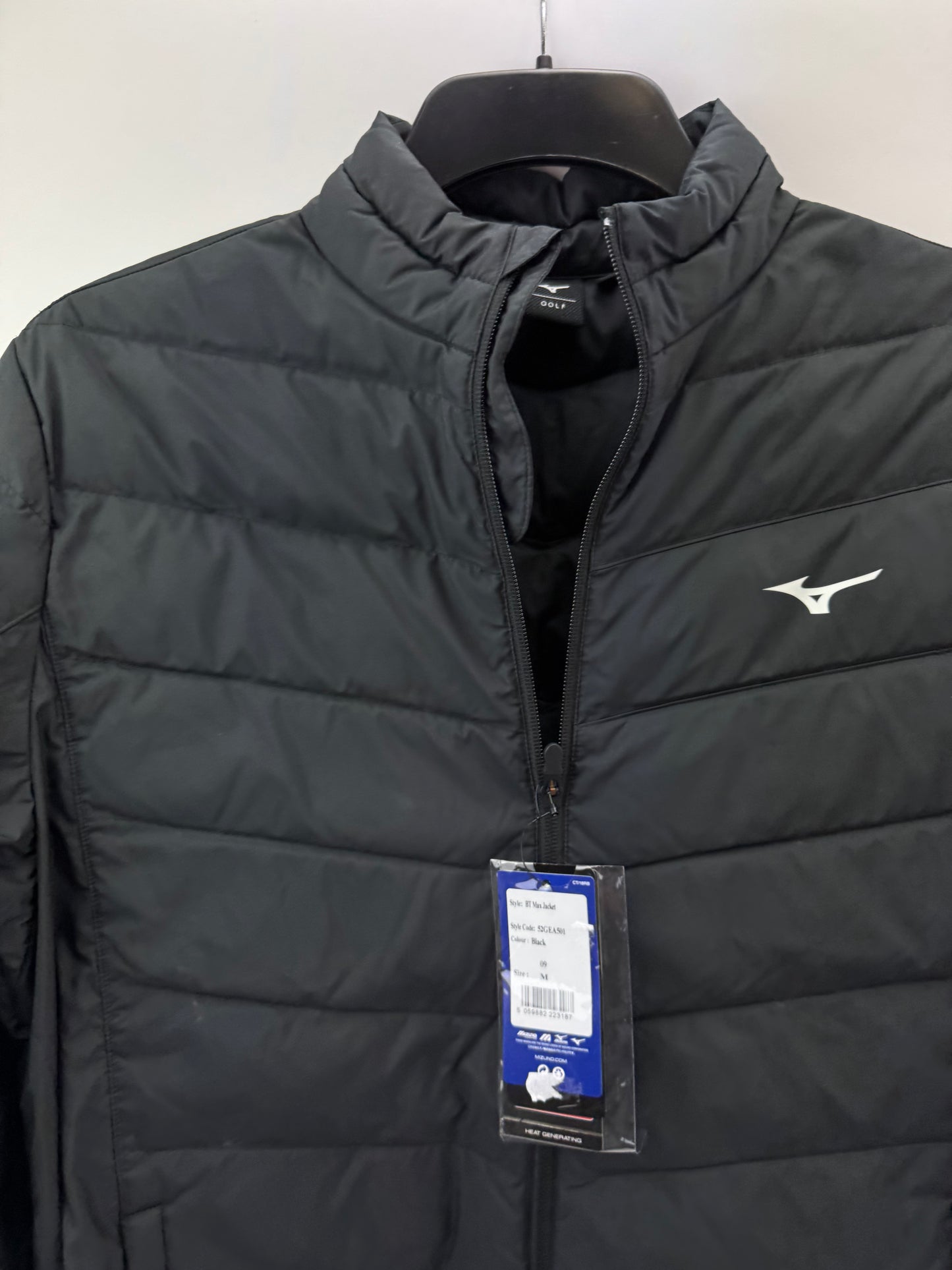 Mizuno Golf Hybrid Jacket Breath Thermo Max Padded Insulated UK M /New /24160
