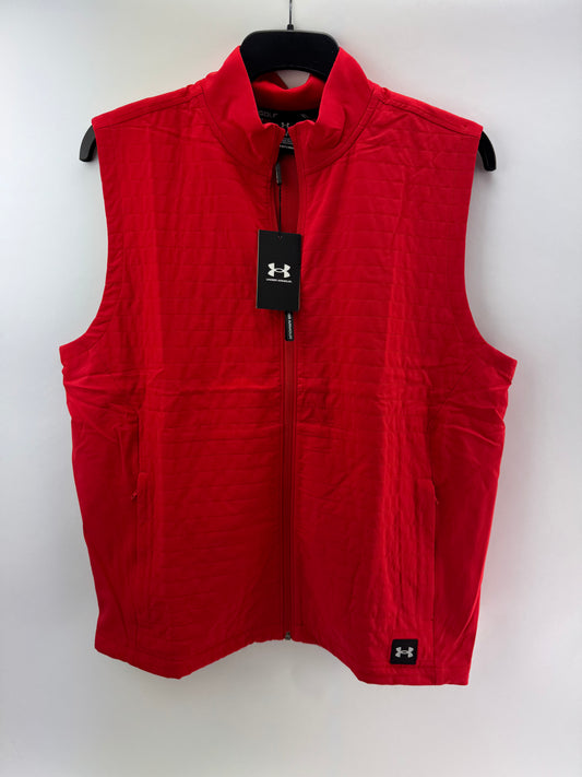 Under Armour Drive Pro Storm Gilet Lightweight Insulated UK Large /Red /24391