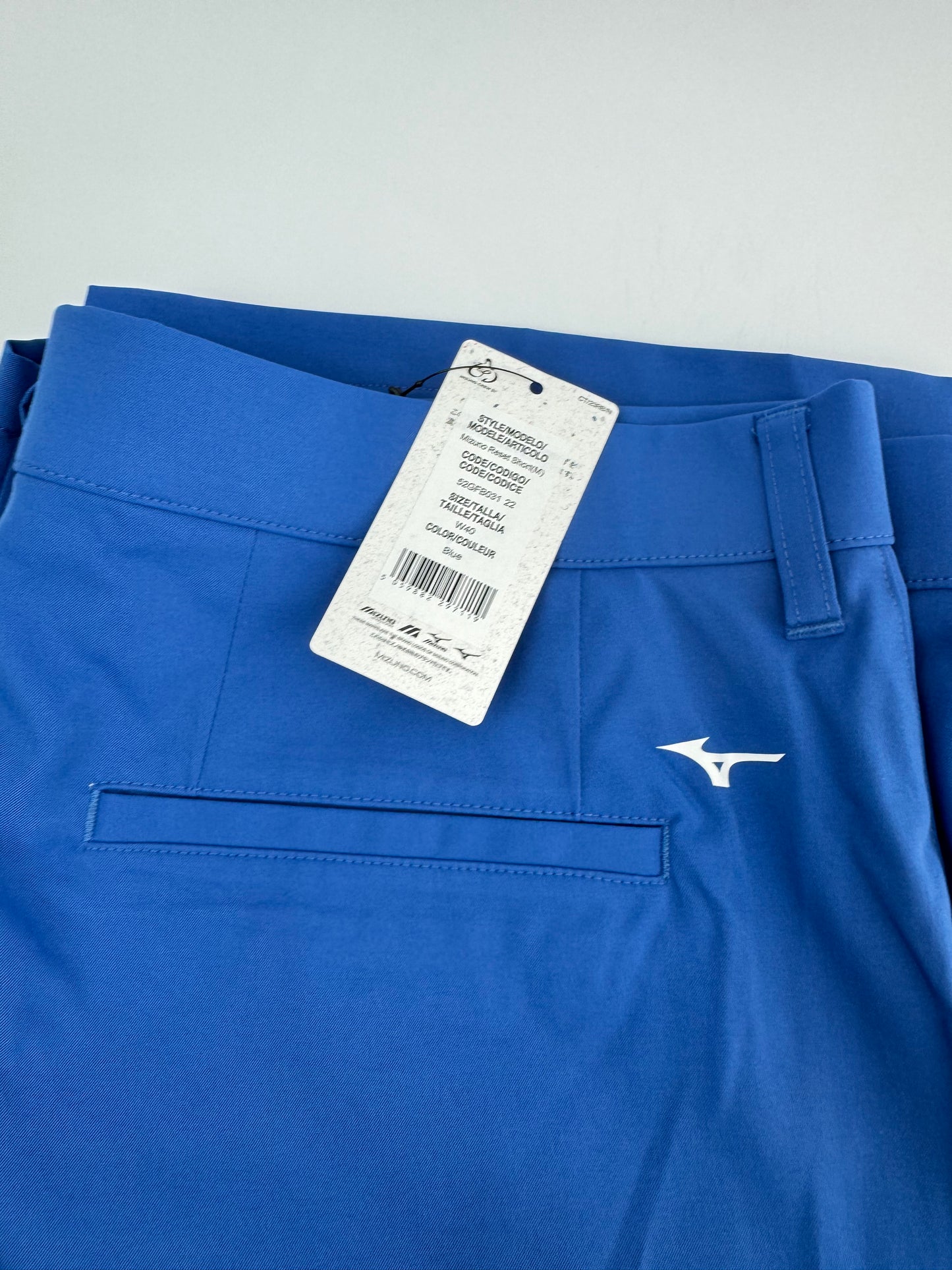 Mizuno Golf Shorts Mens Reset /Blue /W40 /11” Inseam /New /25259