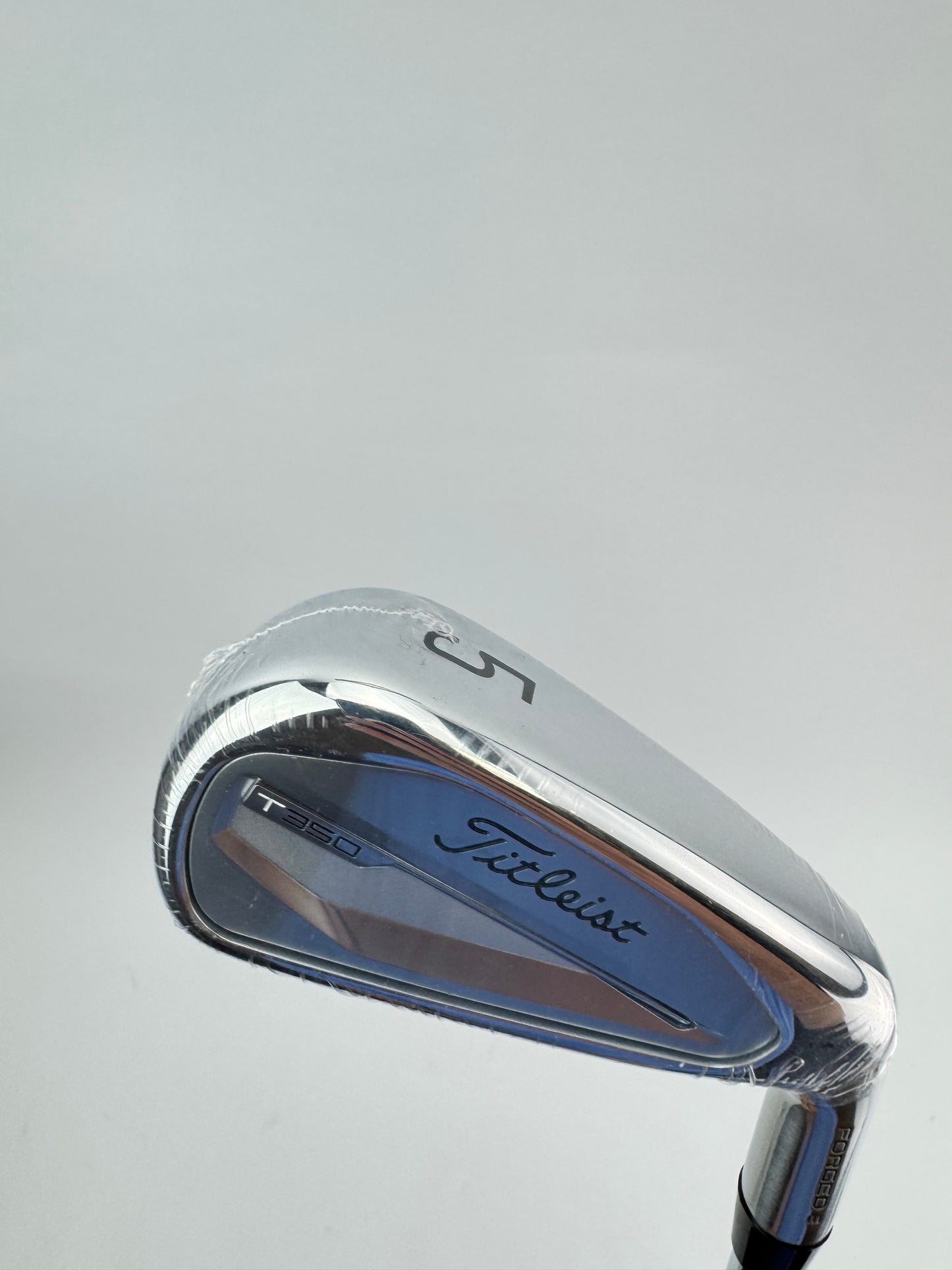 Titleist T350 5 Iron Forged Project X 6.0 Stiff Flex Steel Flighted /New /28598