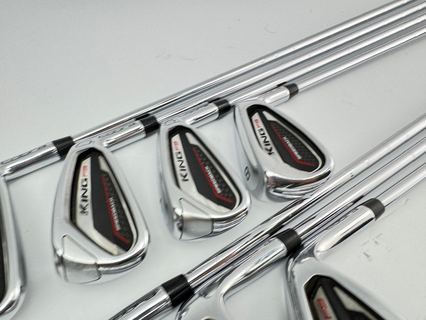 Cobra F9 Irons Speedback 5-SW KBS Tour 90 Stiff Flex Steel /Right /Lamkin /24536