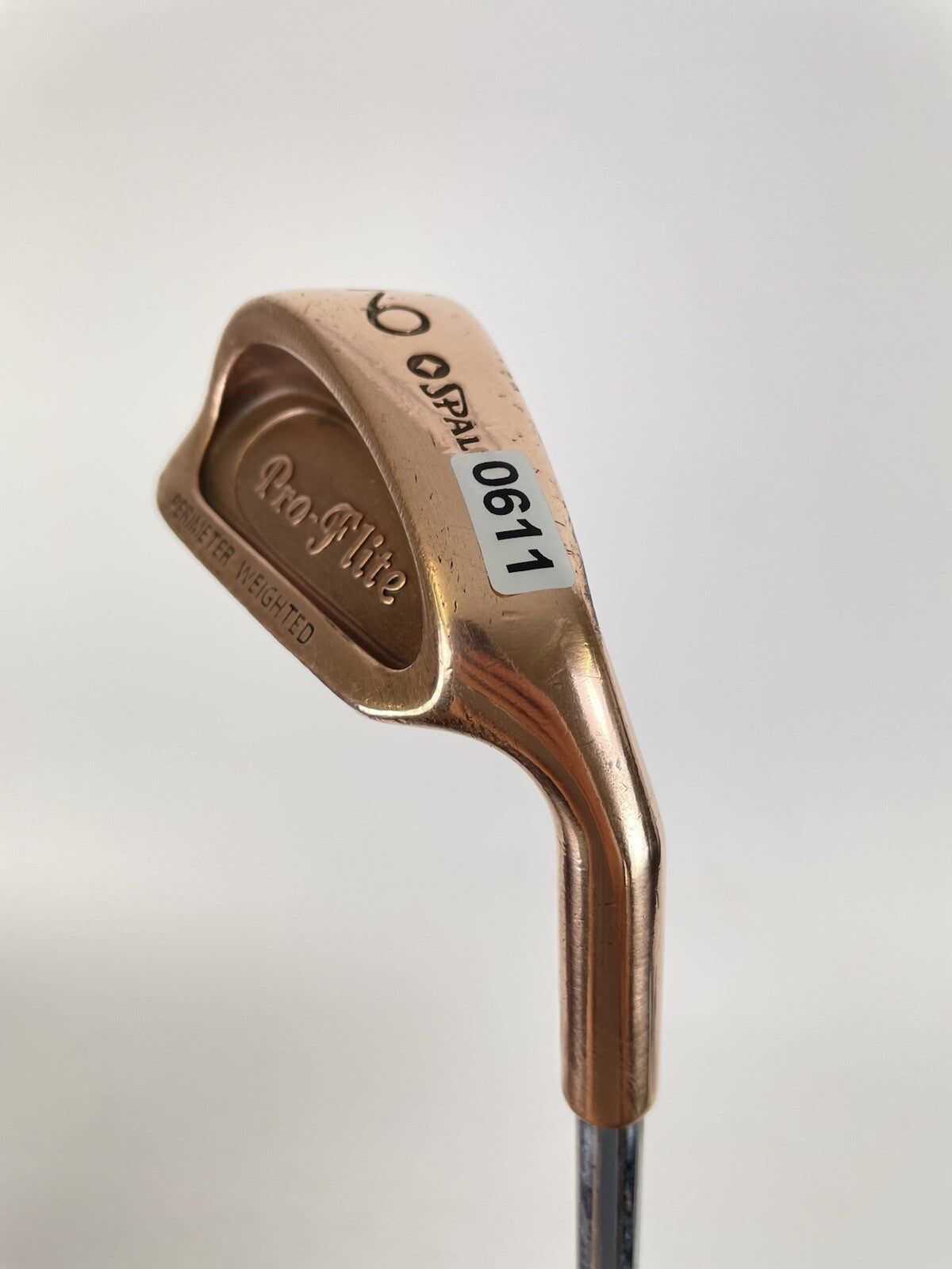 Spalding Beryllium Becu 9 Iron Regular Flex Steel /Right Handed /New Grip /061110