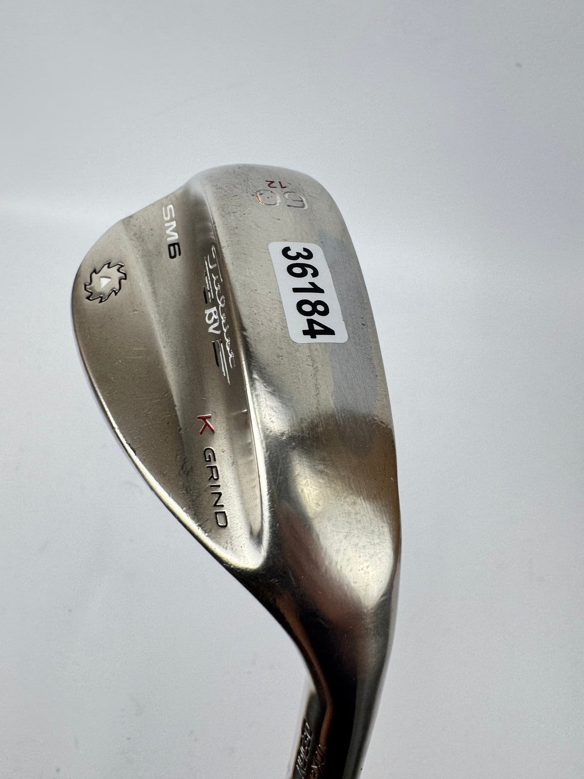Titleist Vokey SM6 Lob Wedge 60° Right Handed K Grind Wedge Flex Steel/3618418