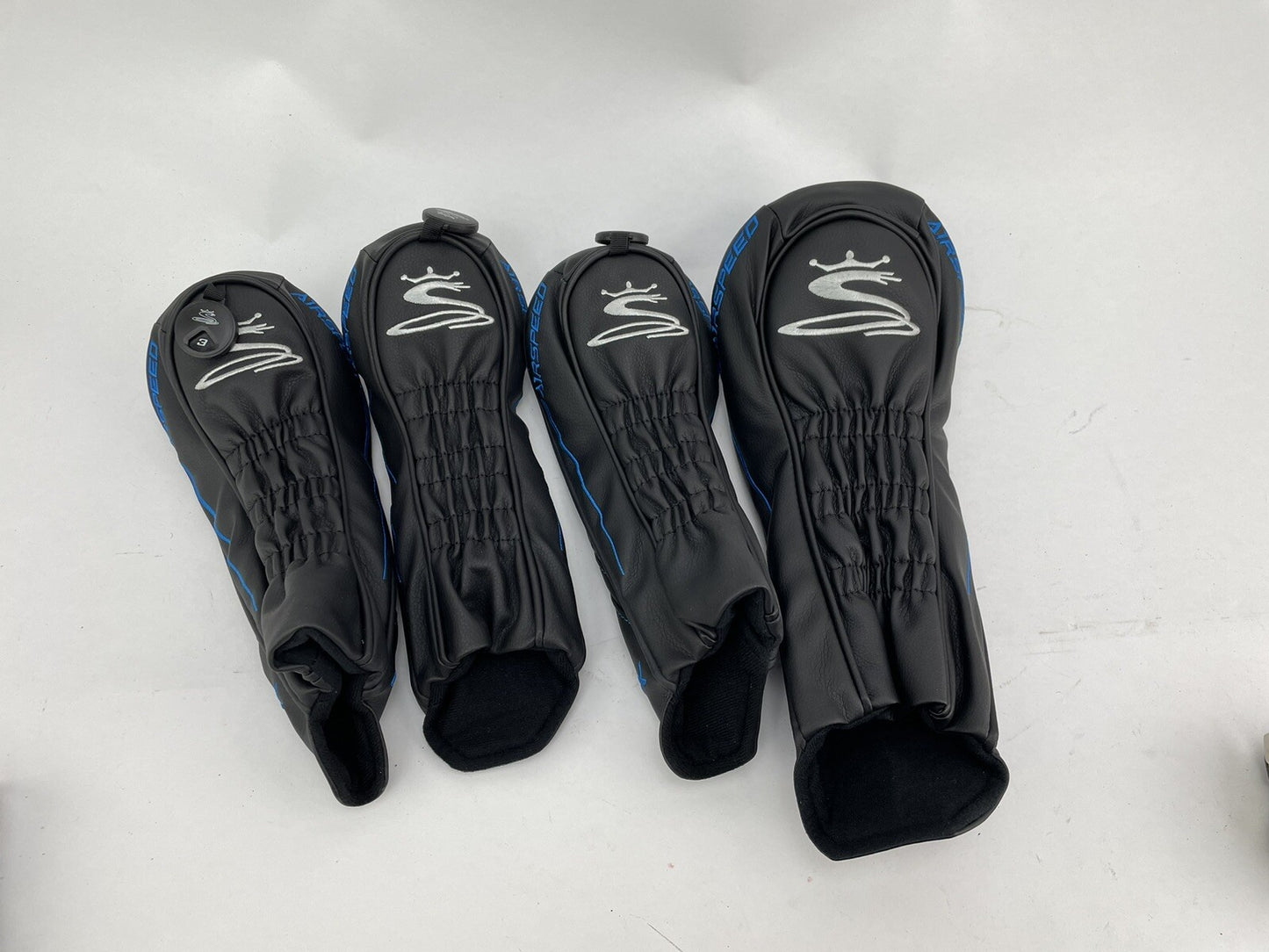 King Cobra Headcover Set (4) Driver + 3 X Fairways /Black/Blue /New8