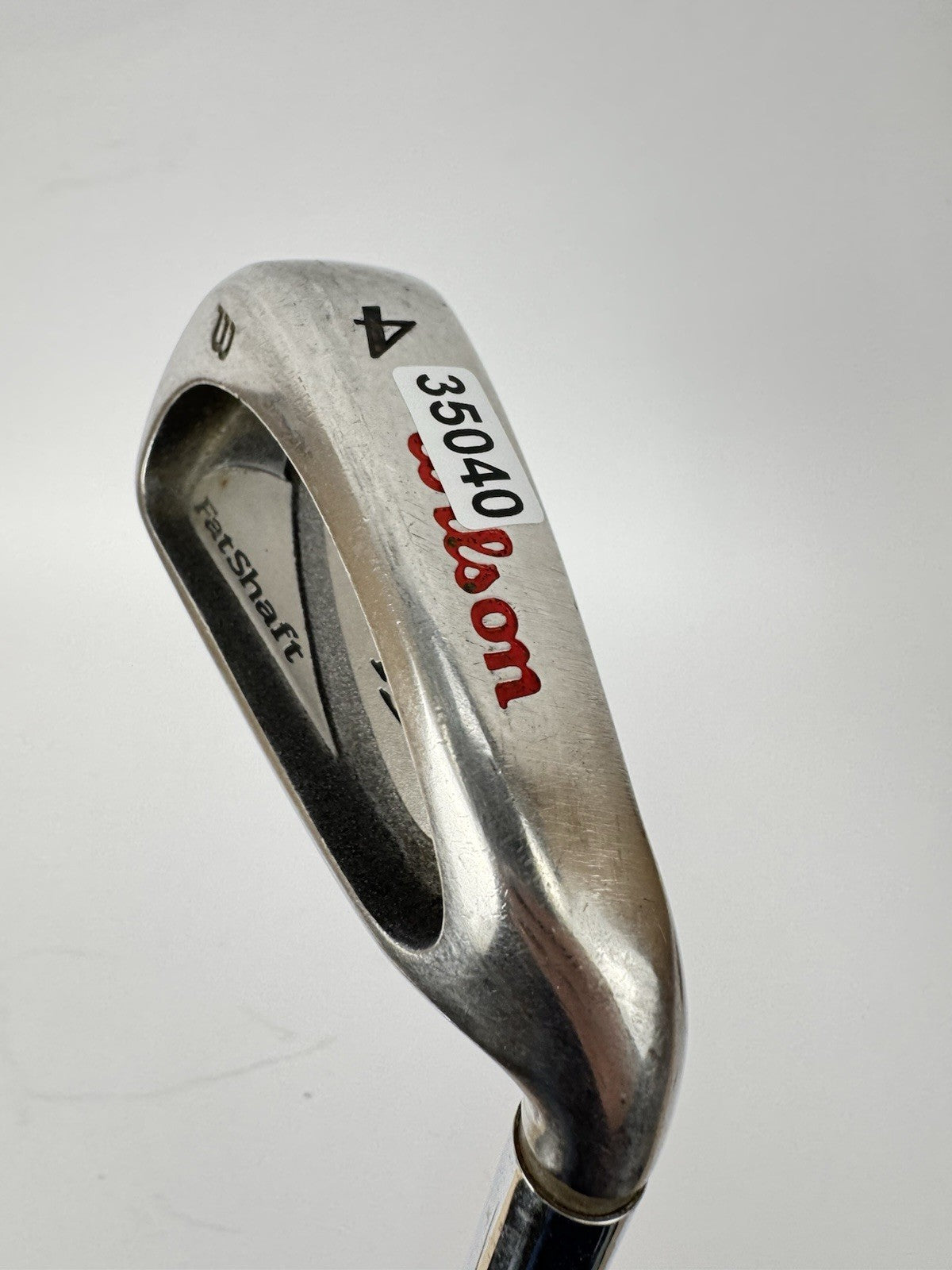 Wilson Fatshaft 4 Iron Regular Flex Steel /Right Handed /New Grip /3504016