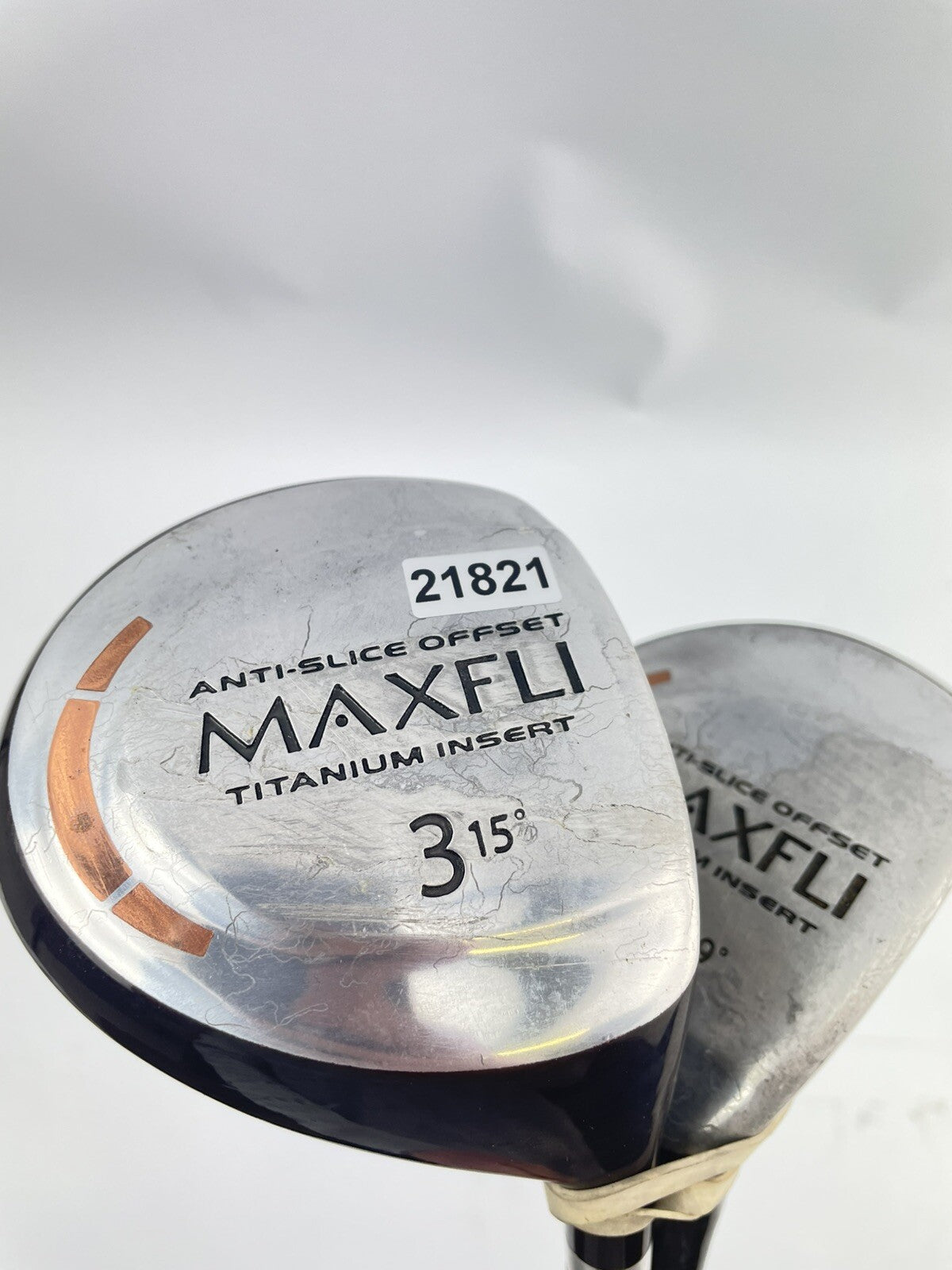 Maxfli Fairway Wood Set 3&5 Antislice Ladies Flex Graphite /Right/New Grip/2182118