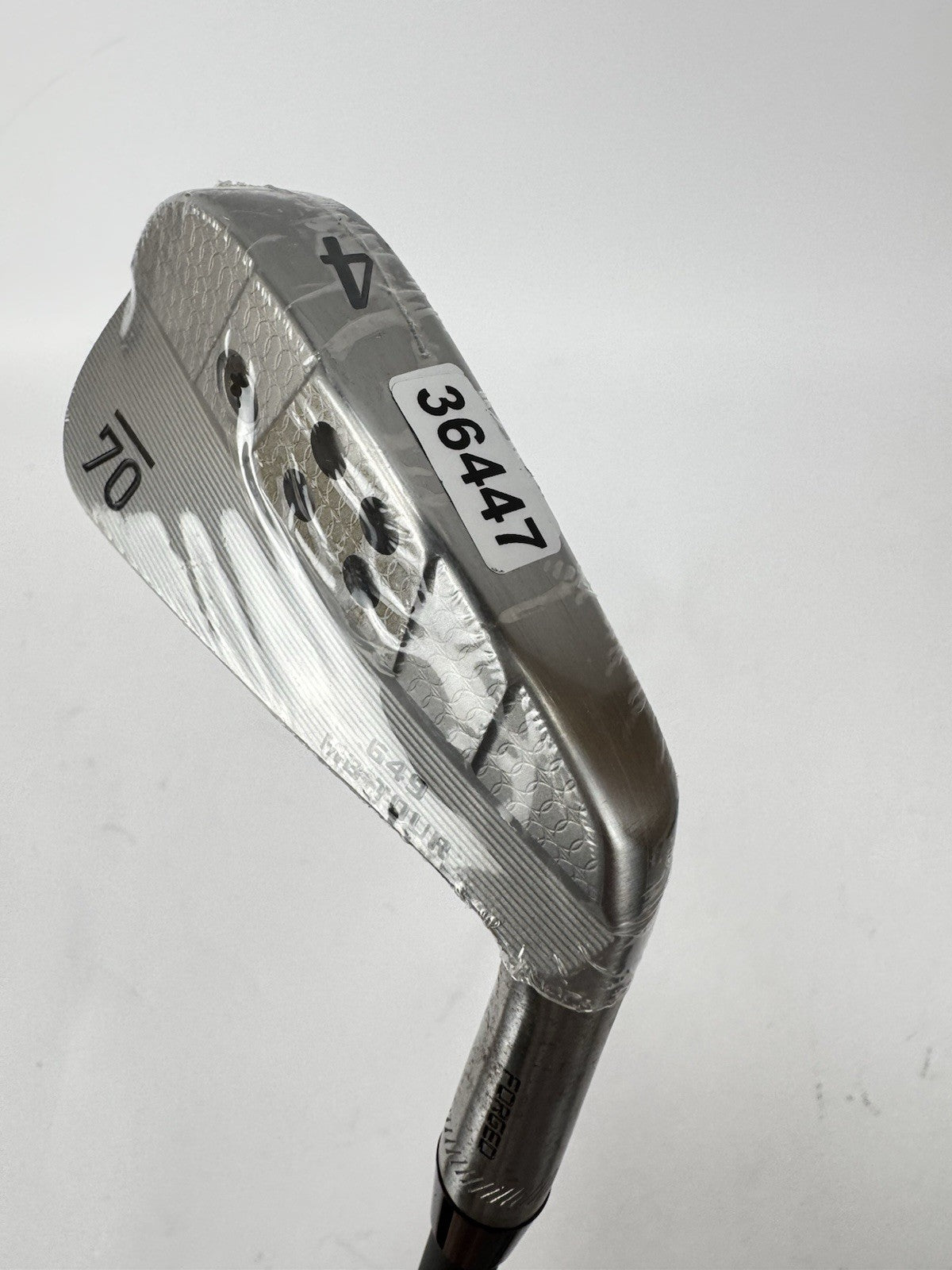 Sub70 649MB Tour 4 Iron Forged Raw Mitsubishi MMT Stiff Graphite /Right /3644720