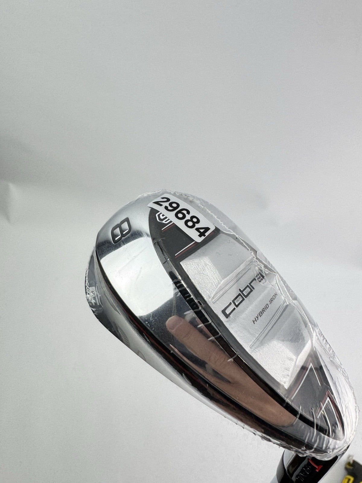 Cobra T Rail 8 Iron Combo Hybrid KBS Tour 90 Regular Steel /Right /New /2968418