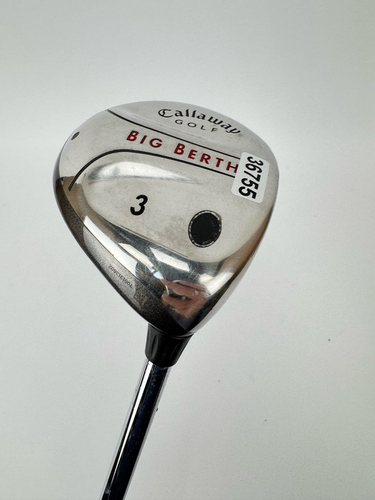 Callaway Big Bertha 3 Wood Uniflex Steel /Right Handed New Grip Fitted/3675515