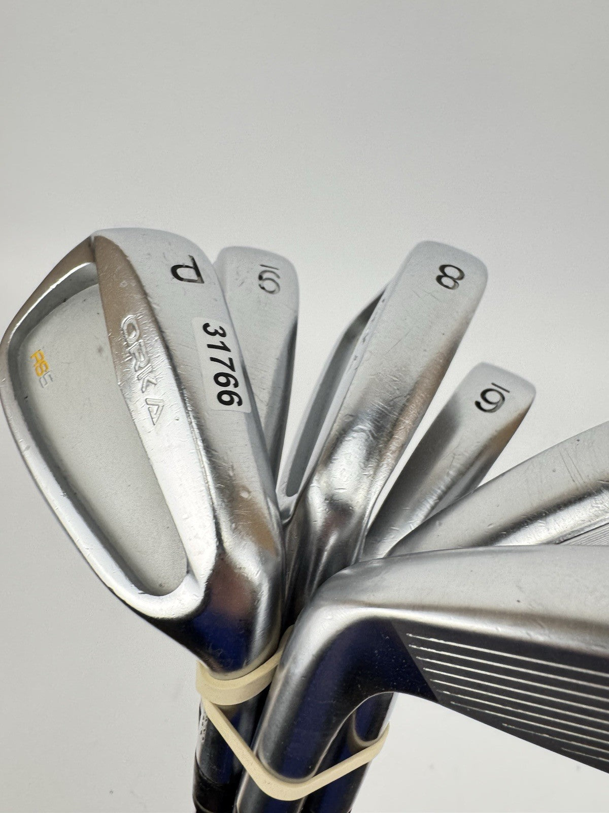 Orka RS5 Irons 4-PW Regular Flex Steel /Right Handed /New Grips /3176616