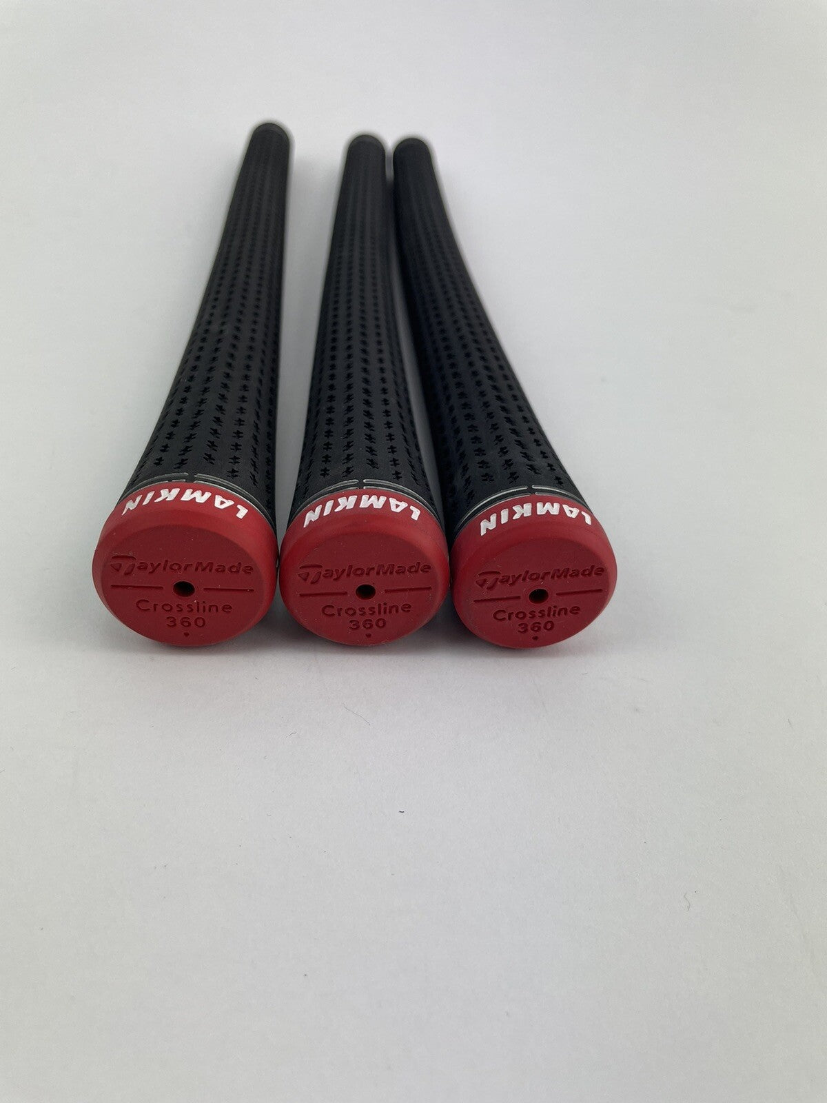 Lamkin Crossline 360 Grips (3) Standard /Black /Red /Pulled /204954