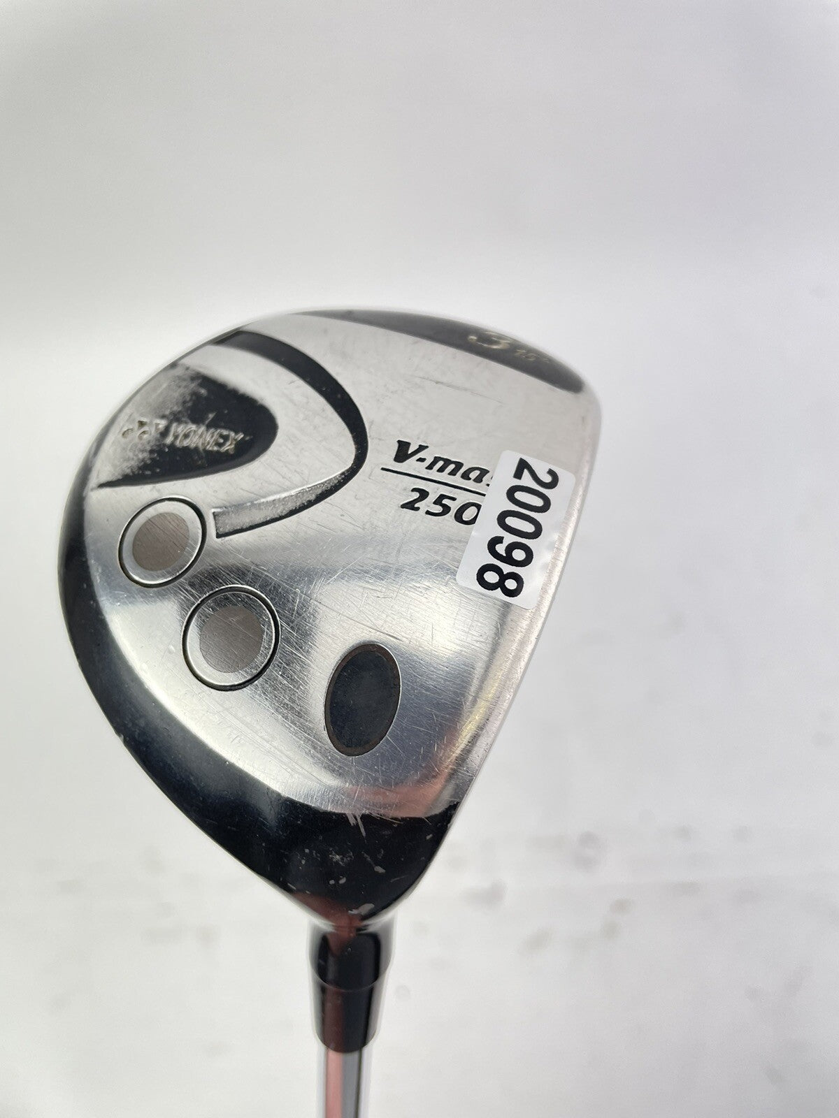 Yonex Golf 3 Wood 15* V-Mass 250 6.5 Stiff Flex Steel /Right Handed /2009820