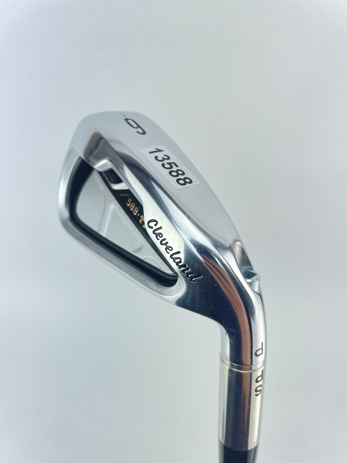 Cleveland 588TT 6 Iron Diamana ZX-II Stiff Graphite /Demo /New Grip /1358819