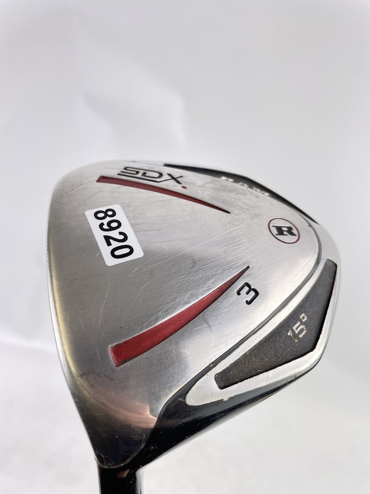 Ram Golf 3 Wood SDX 15* Left Handed /Regular Graphite /New Grip /892020